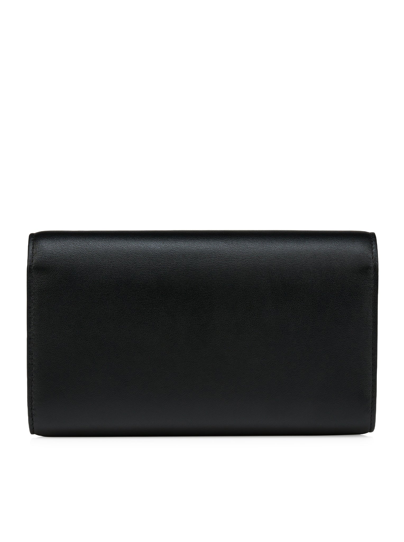 BETTINA WALLET ON CHAIN IN BLACK NAPPA LEATHER - Image 3