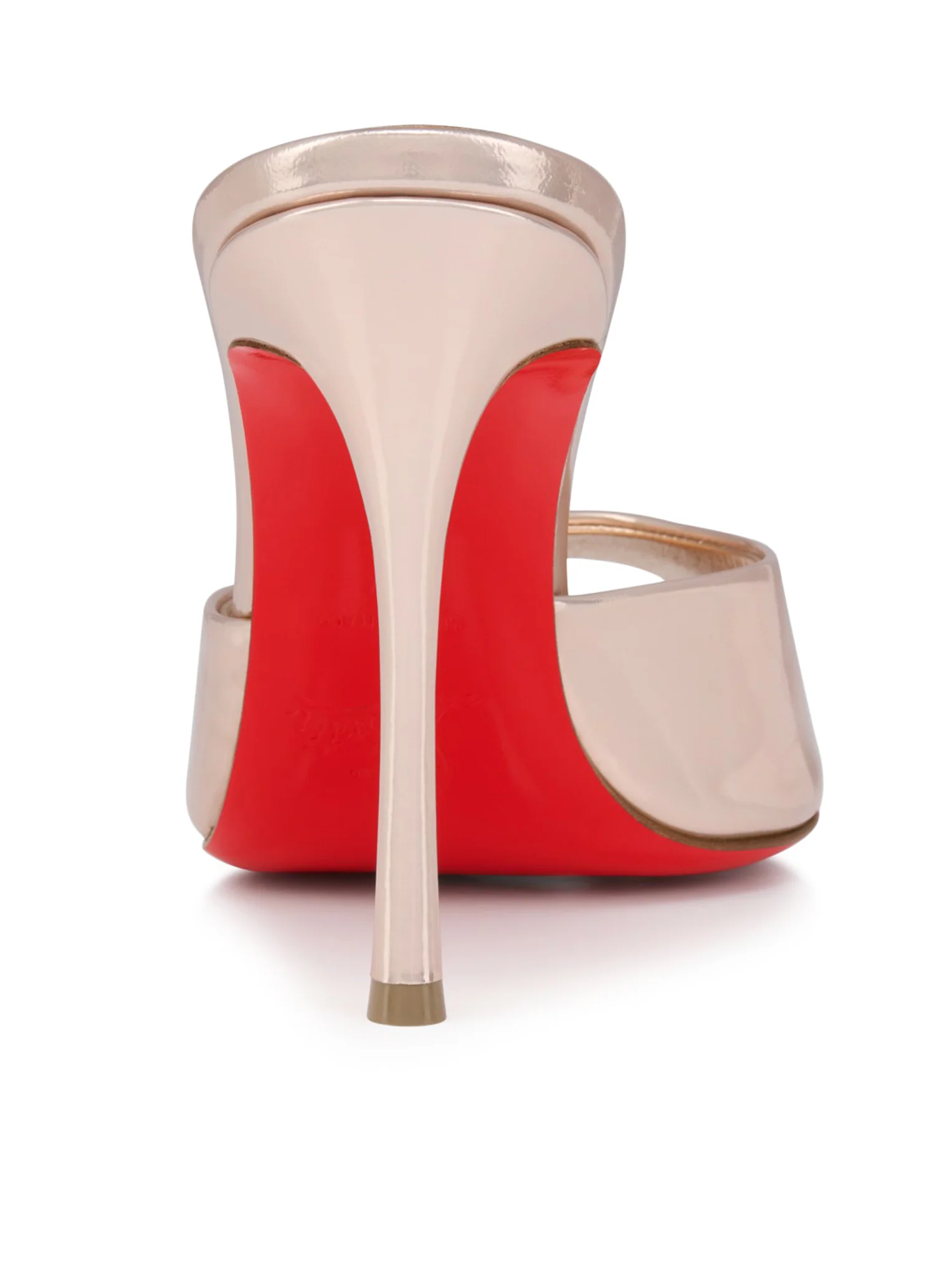 ME DOLLY MULES IN LAMINATED LEATHER - Image 3