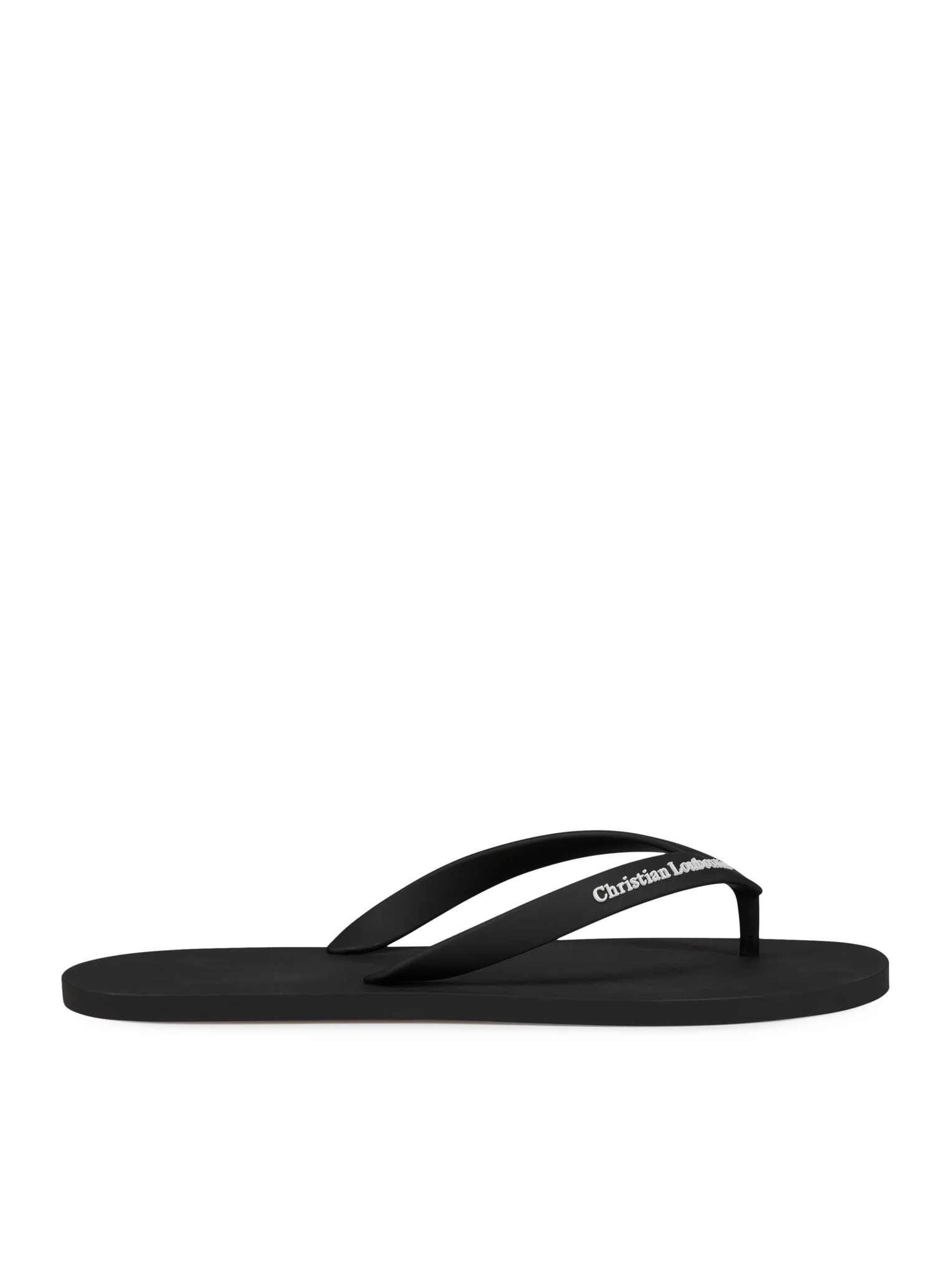 RUBBER FLIP FLOPS WITH LOGO