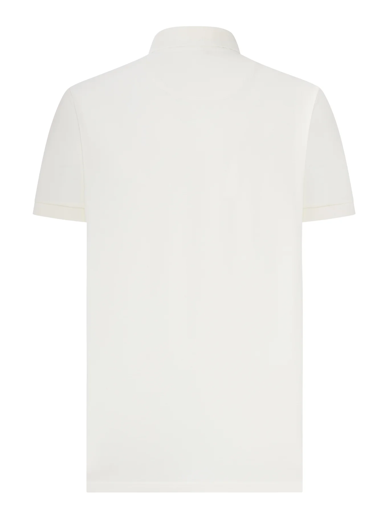 COTTON POLO SHIRT WITH PRINTED DETAILS - Image 4