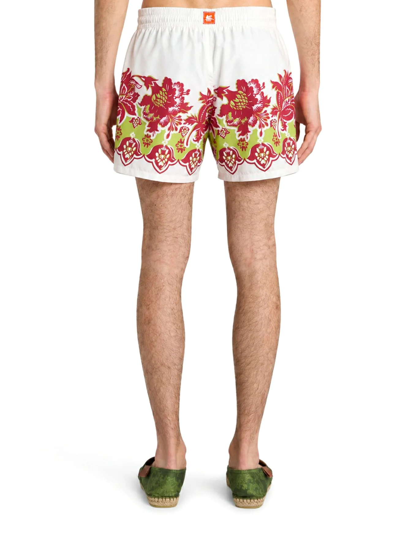 SWIMWEAR WITH PLACED FLORAL PRINT - Image 3