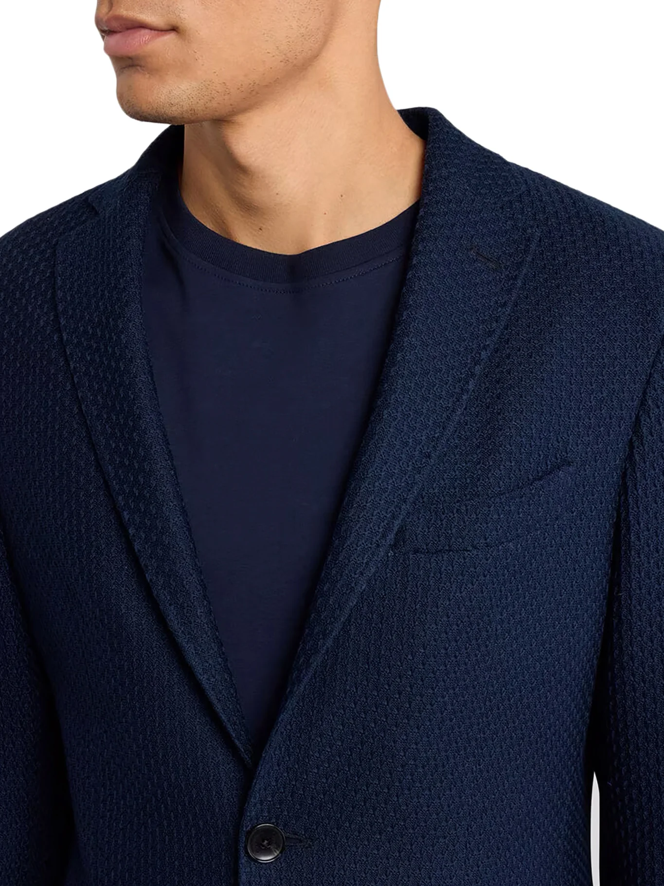 TEXTURED JERSEY JACKET - Image 4