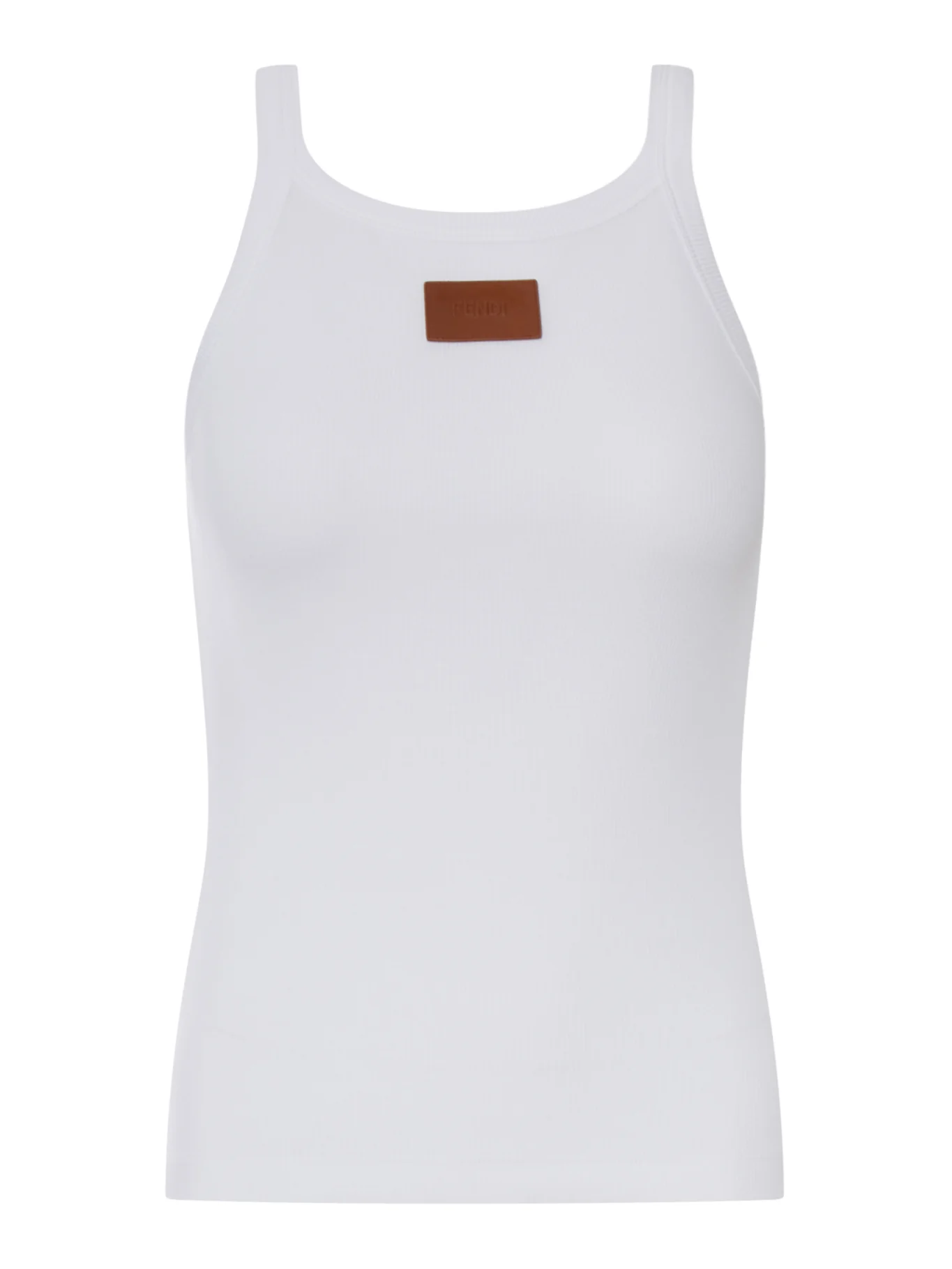 RIBBED COTTON TOP
