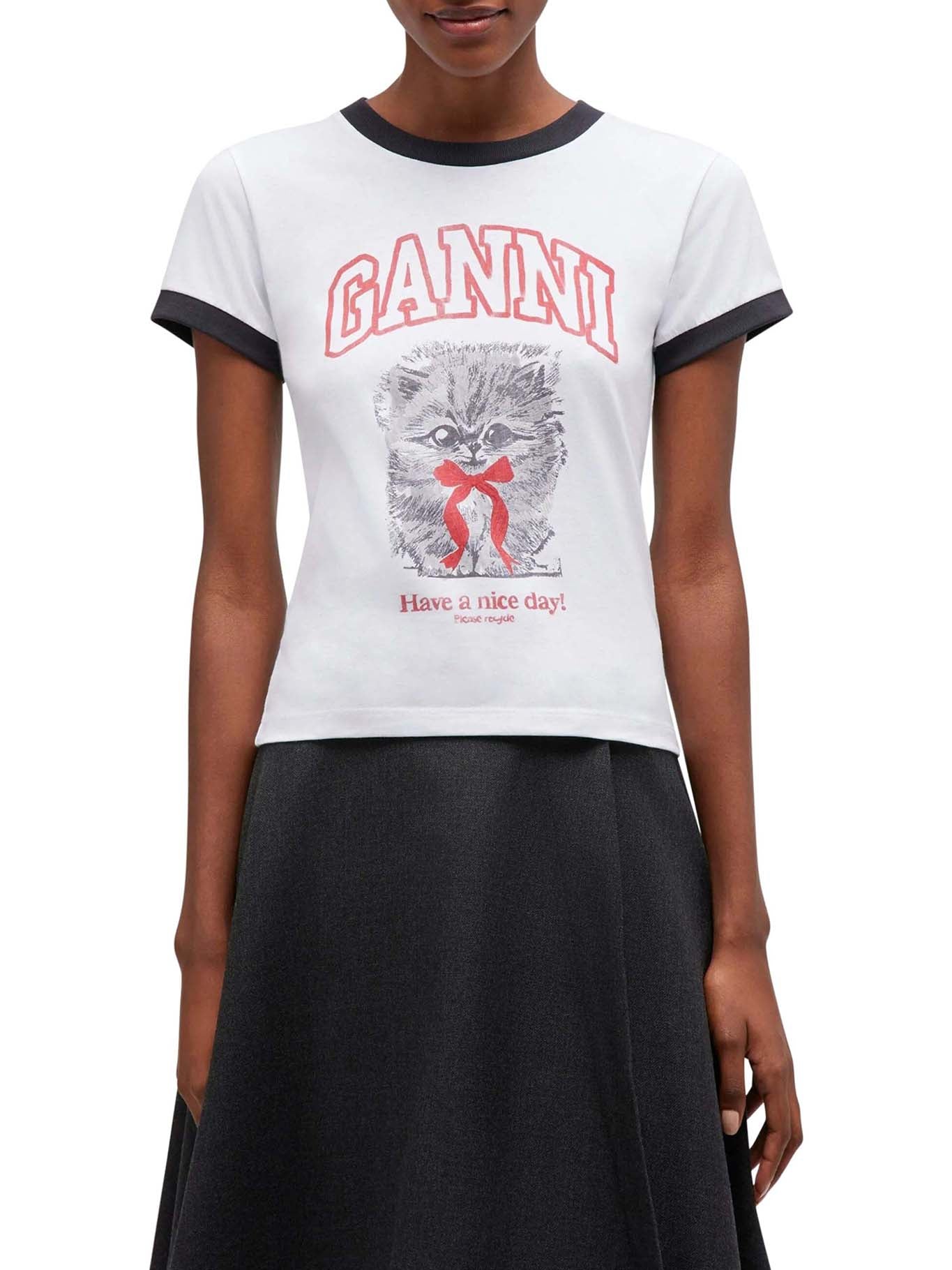 SHORT-SLEEVED T-SHIRT WITH PRINT - Image 3