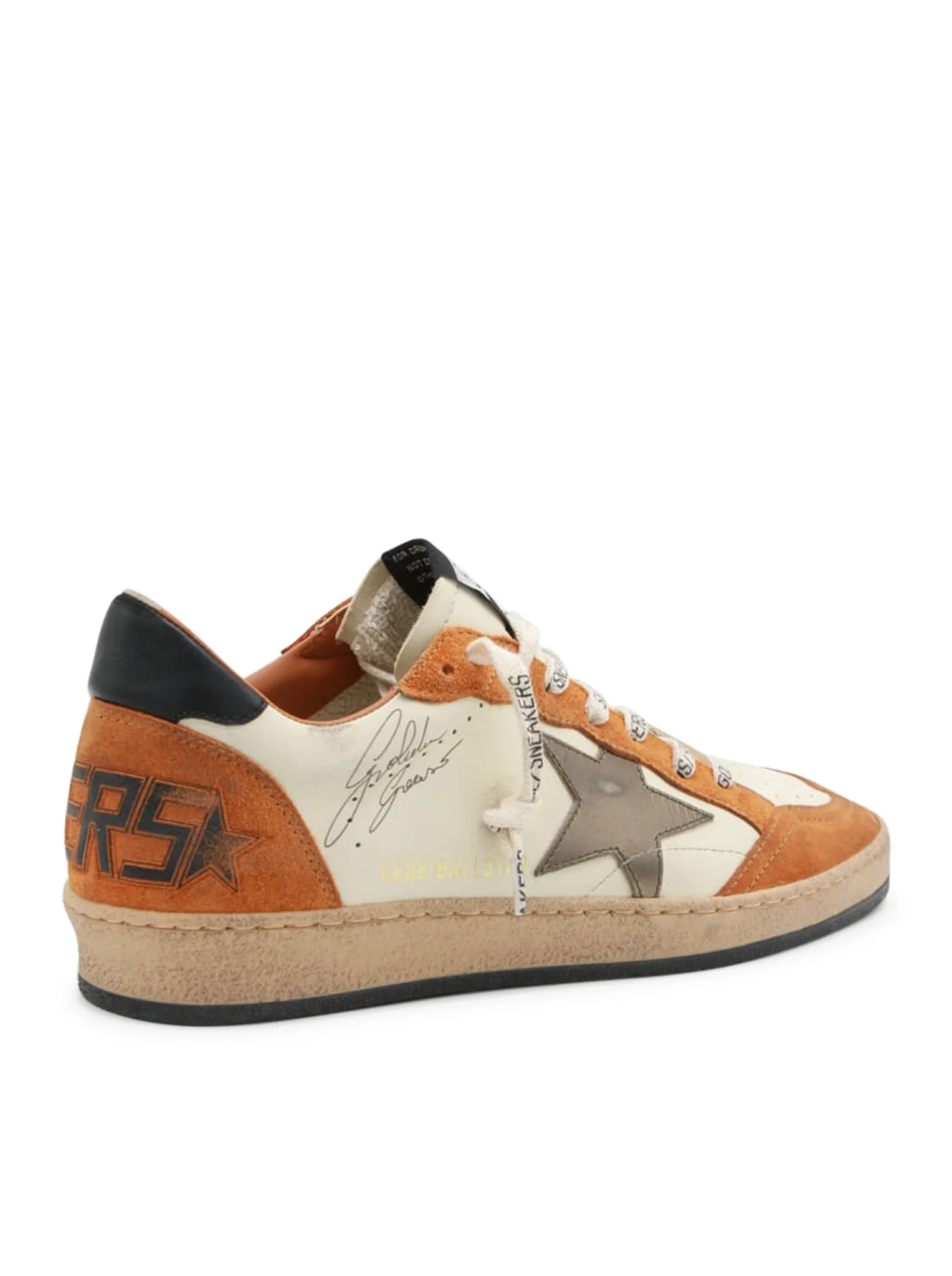 BALL-STAR SNEAKERS IN LEATHER AND SUEDE - Image 3