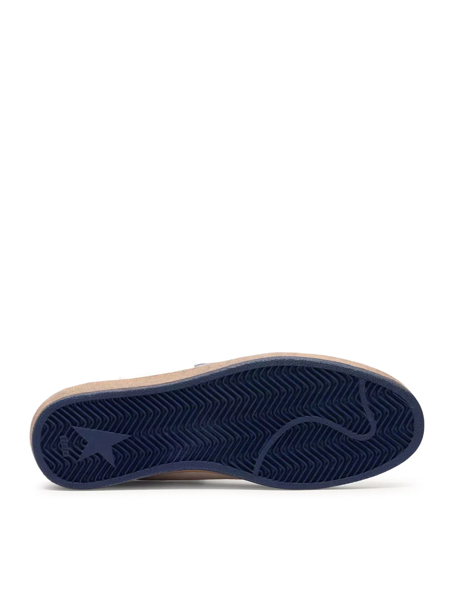 BALL-STAR WISHES IN WHITE NAPPA WITH BLUE STAR AND HEEL - Image 4
