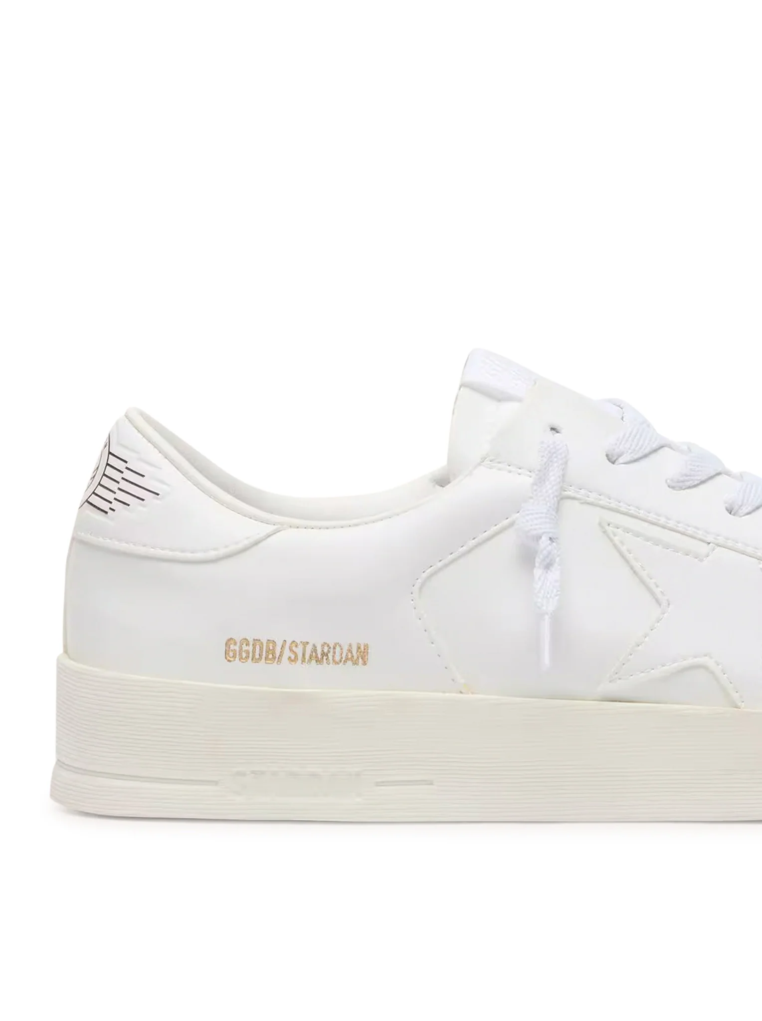 STARDAN SNEAKERS IN WHITE LEATHER - Image 4