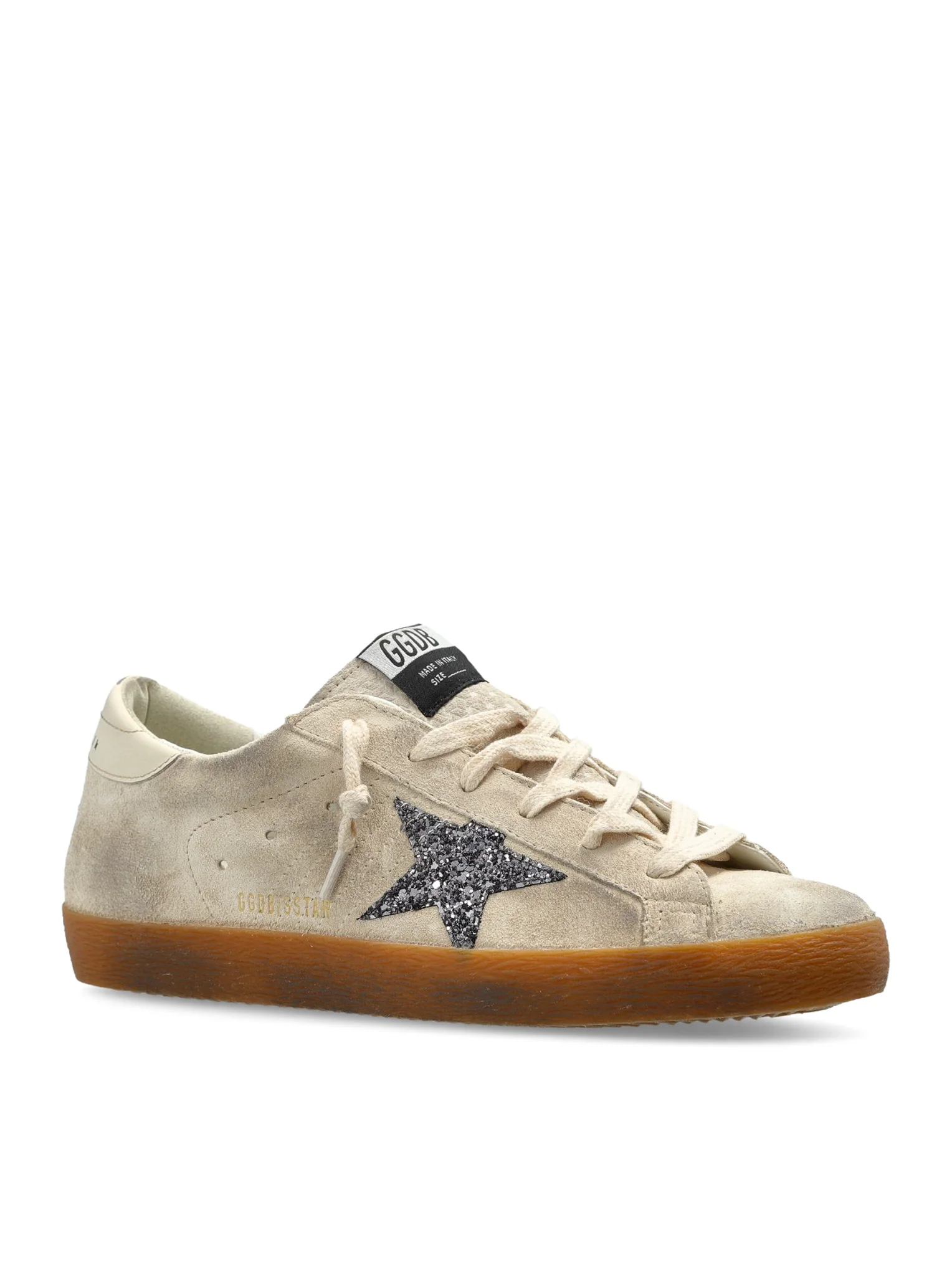 WOMEN`S SUPER-STAR IN SUEDE WITH GLITTER STAR - Image 2