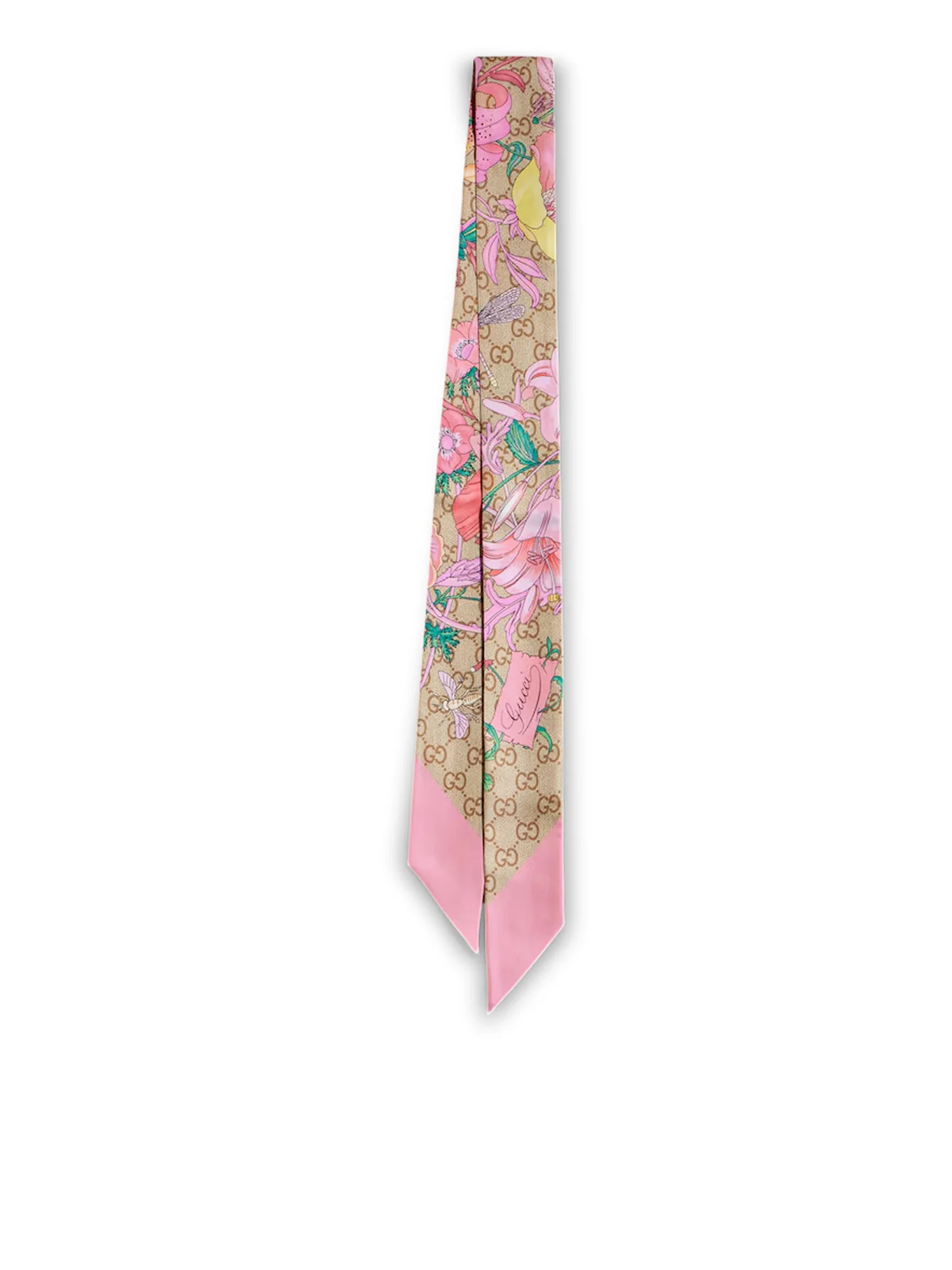 FLORA SCARF IN PRINTED SILK