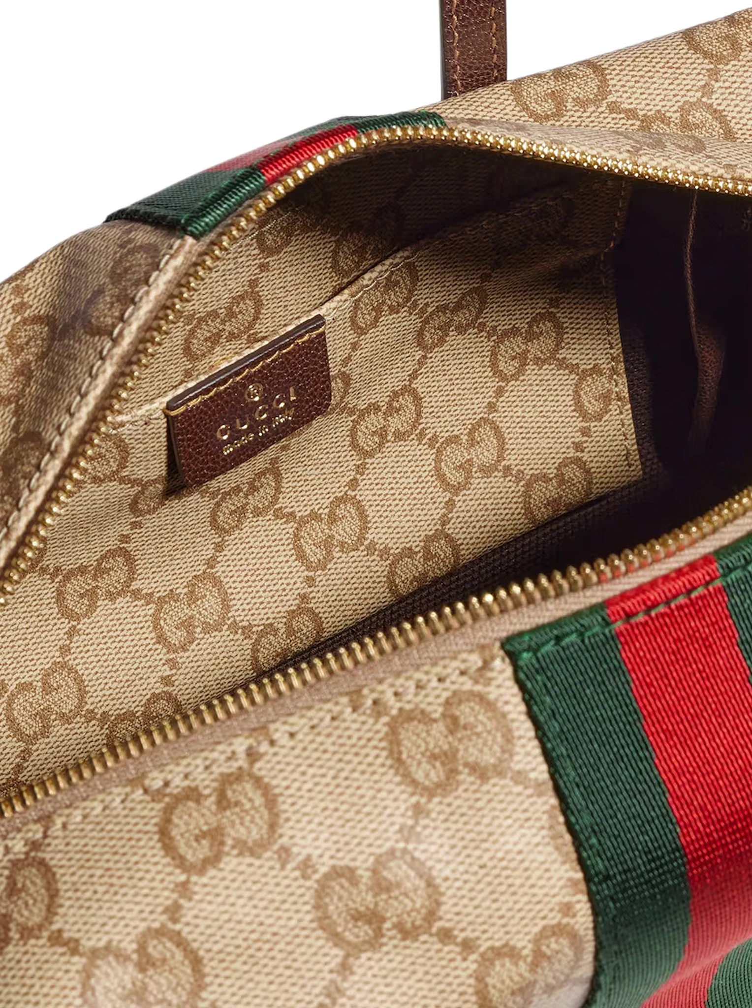MINI BOSTON BAG WITH WEB DETAIL - Image 7
