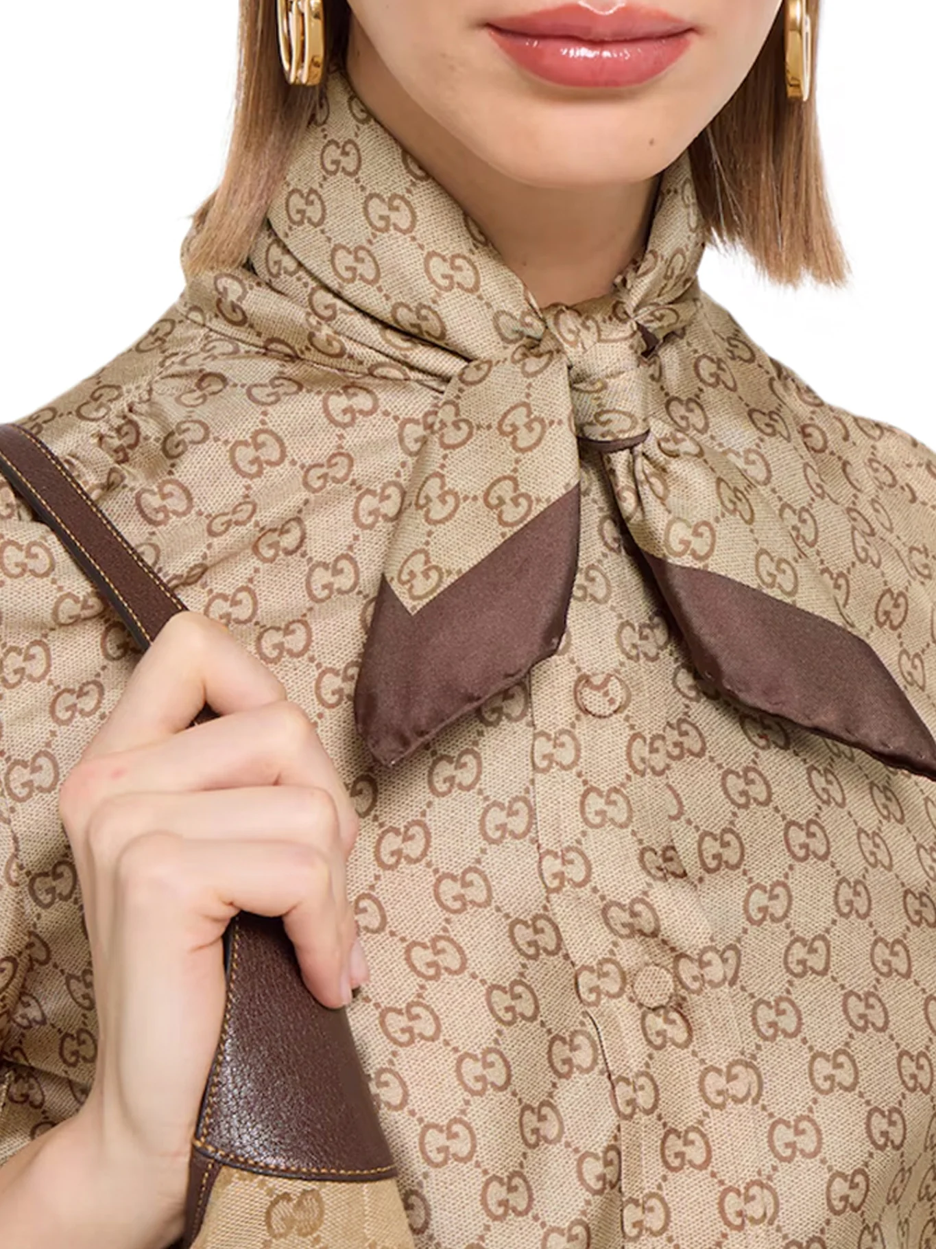 PRINTED SILK TWILL SCARF - Image 2