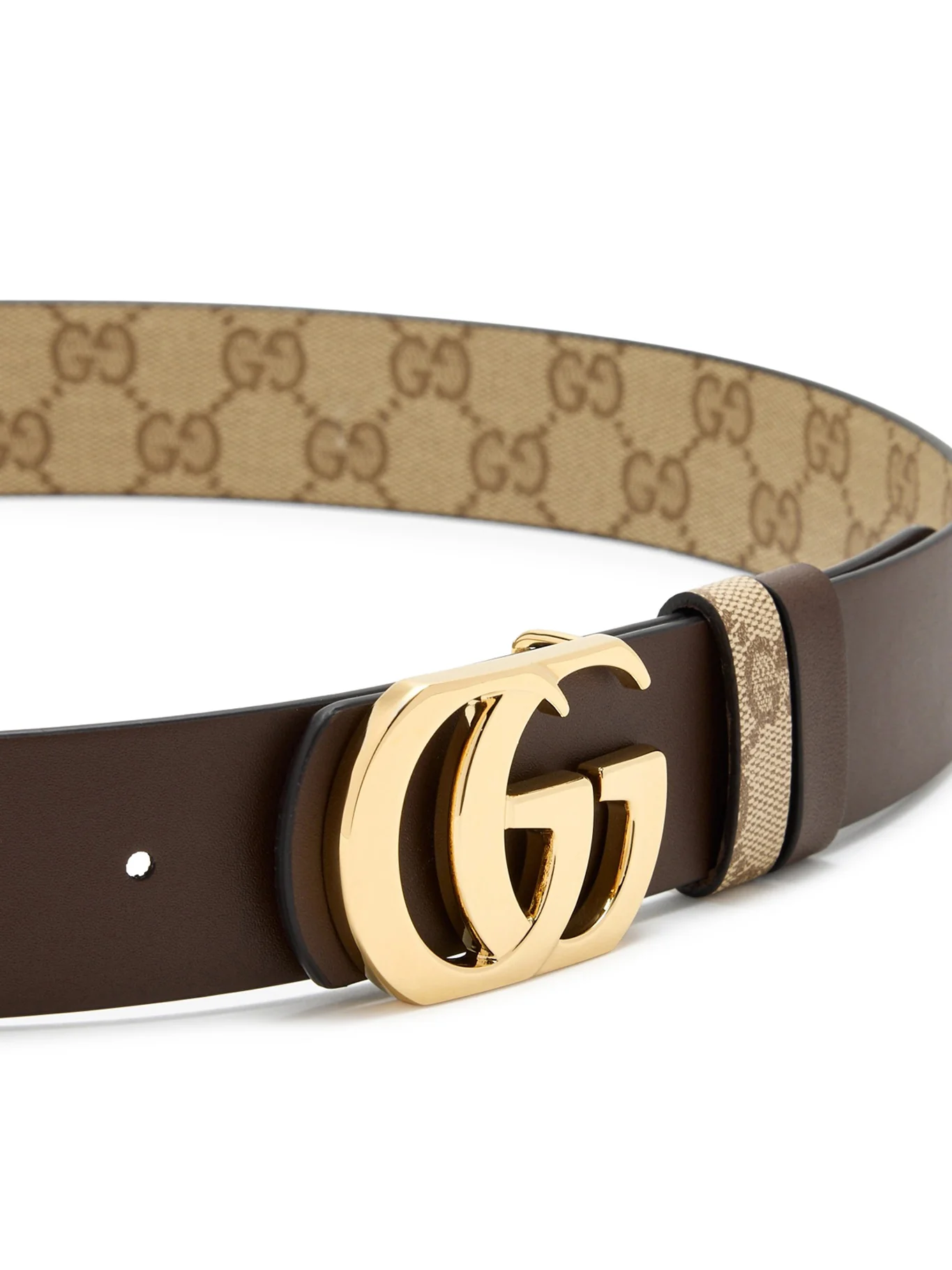 REVERSIBLE CUT GG MARMONT BELT - Image 3