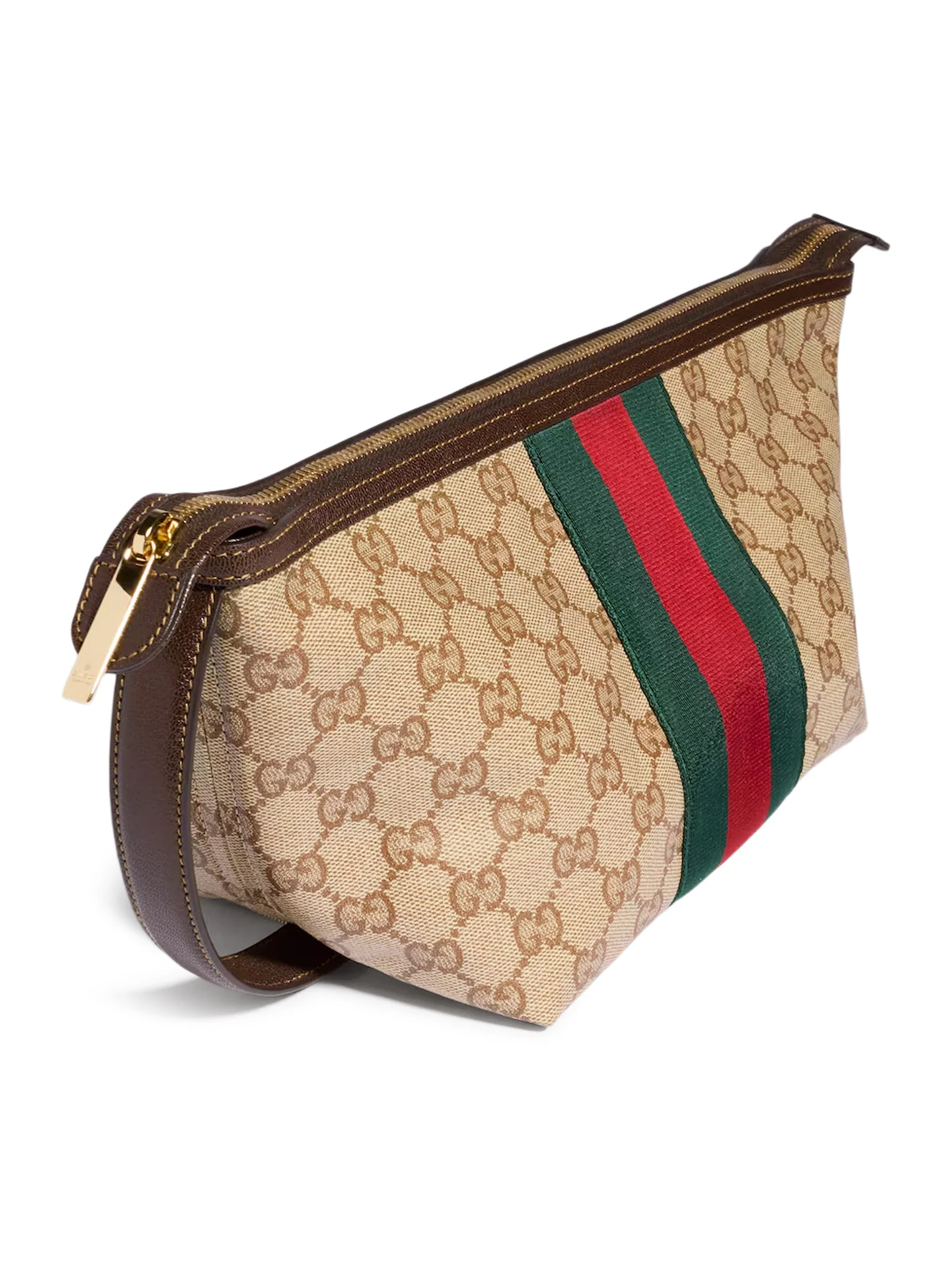 SMALL TOILETRY CASE GG WITH WEB RIBBON - Image 3