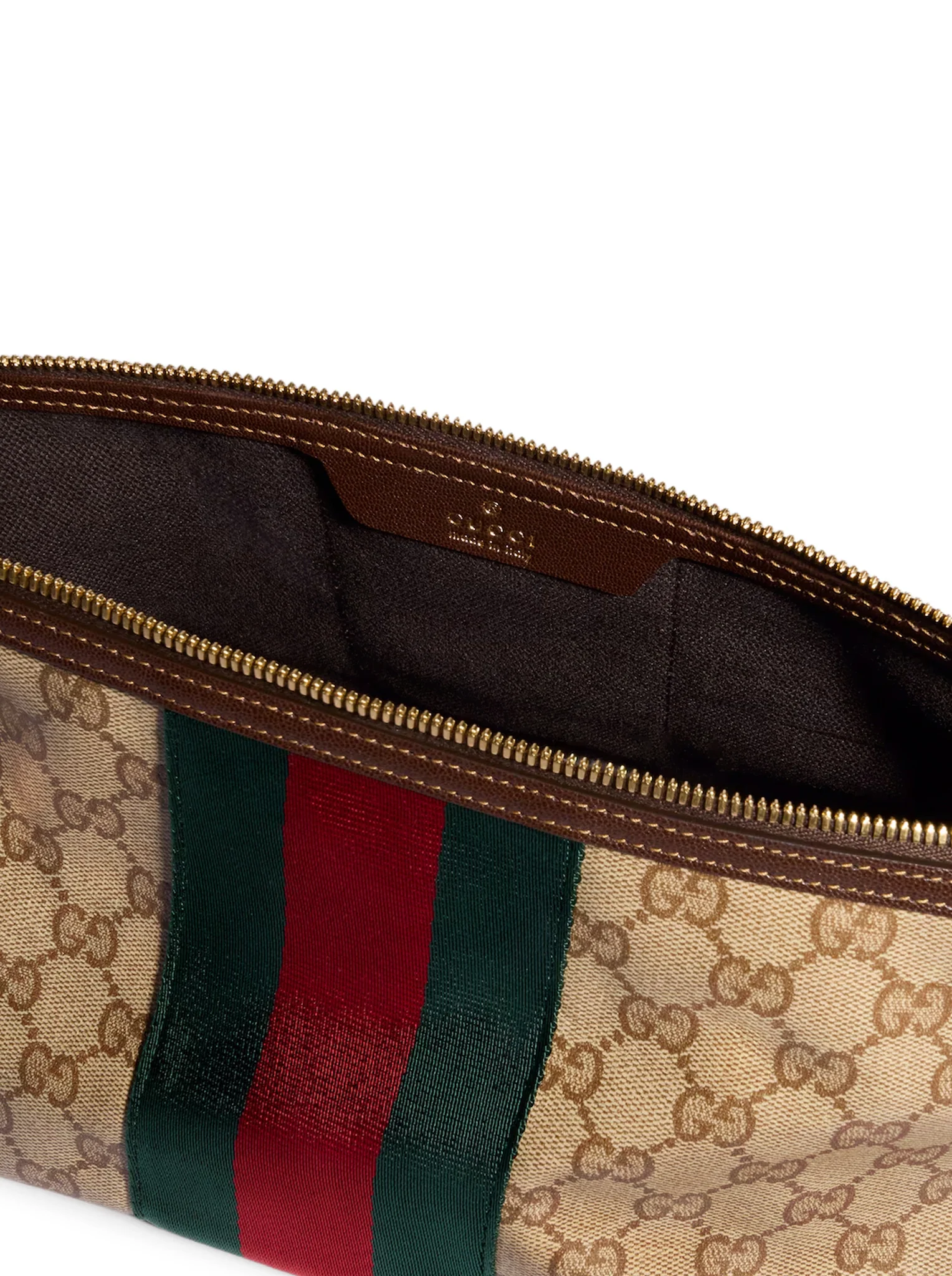 SMALL TOILETRY CASE GG WITH WEB RIBBON - Image 6