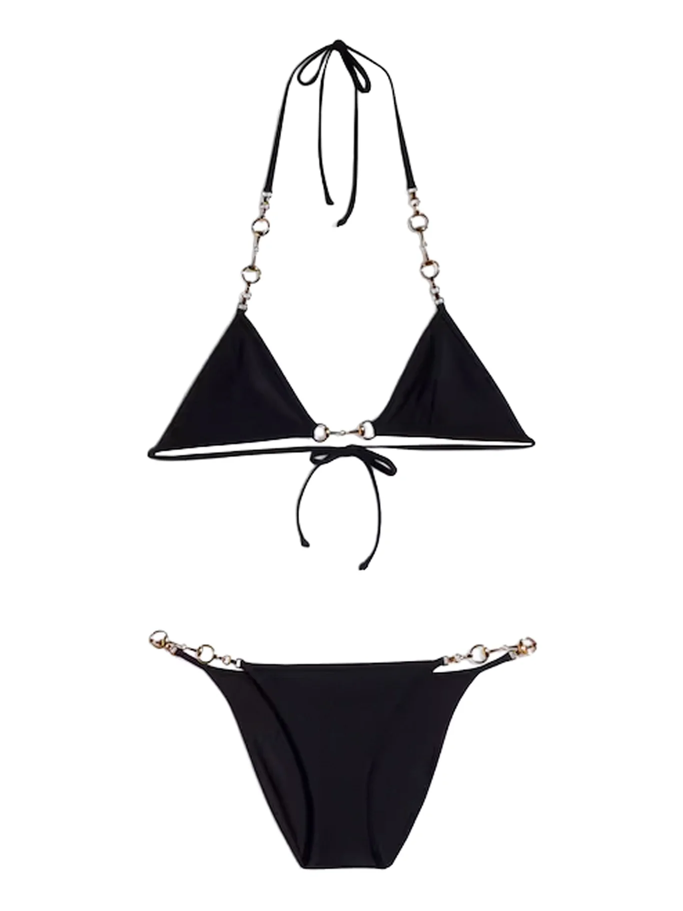 STRETCH JERSEY BIKINI WITH CLAMP