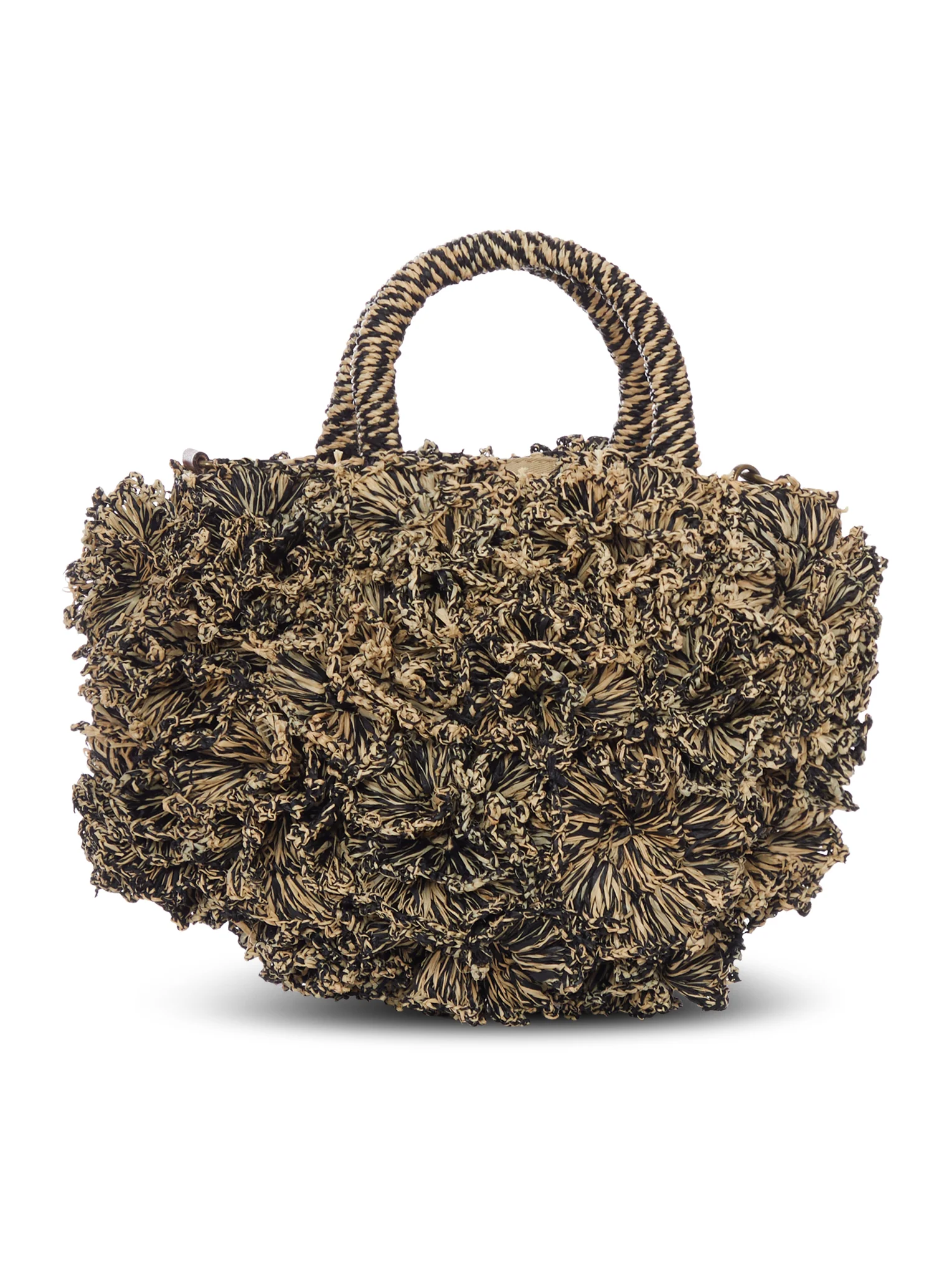 CORAL RAFFIA BAG - Image 3