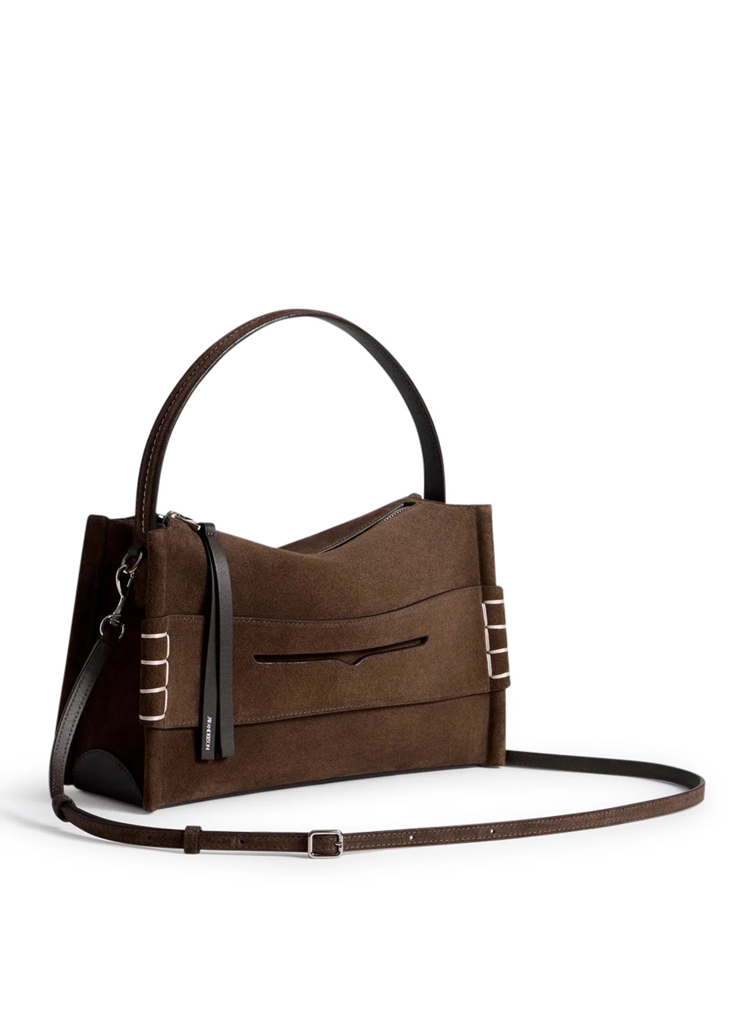 LOAFER BAG IN BROWN SUEDE - Image 3