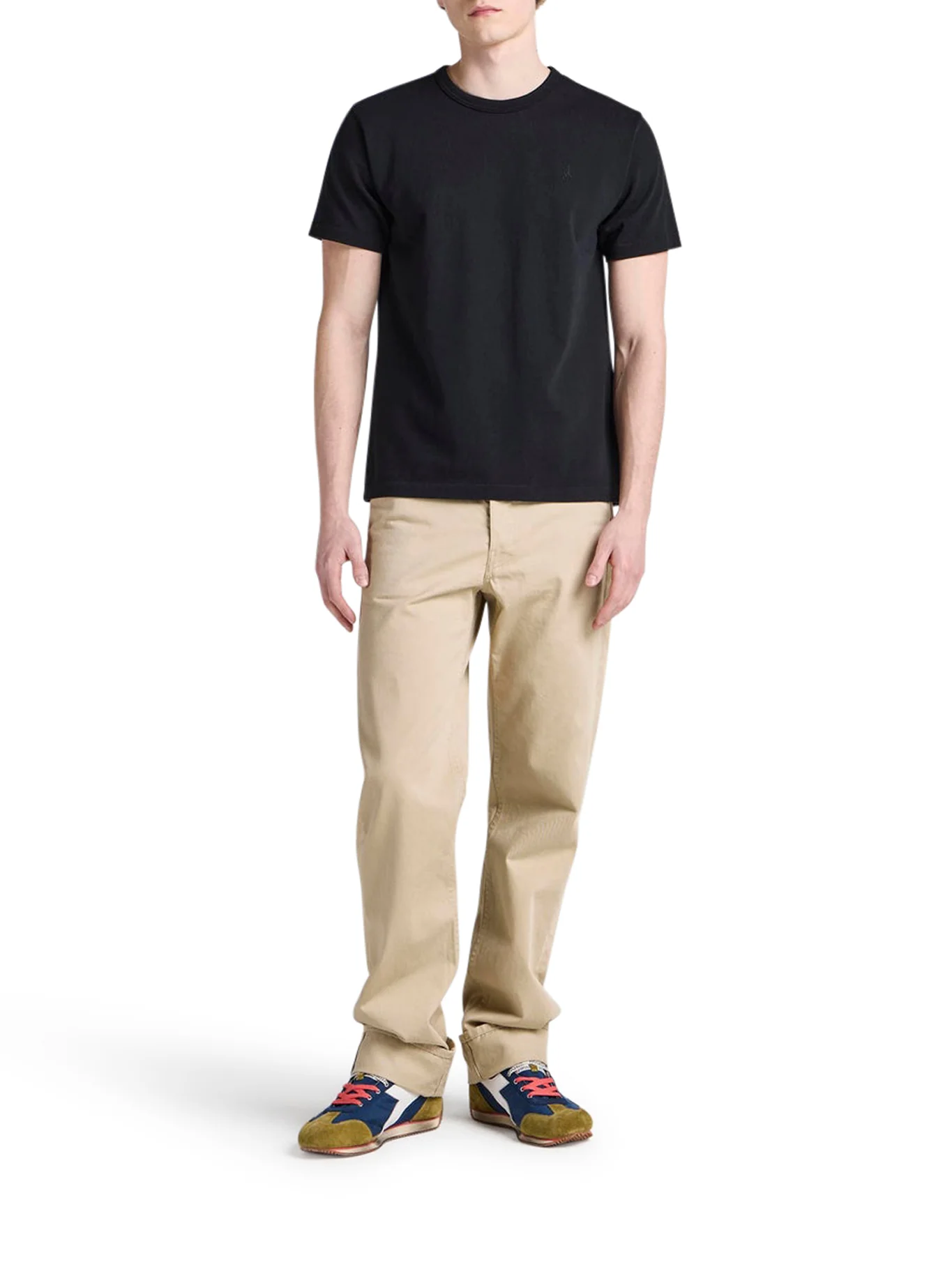T-SHIRT WITH EMBROIDERED ANCHOR - Image 2