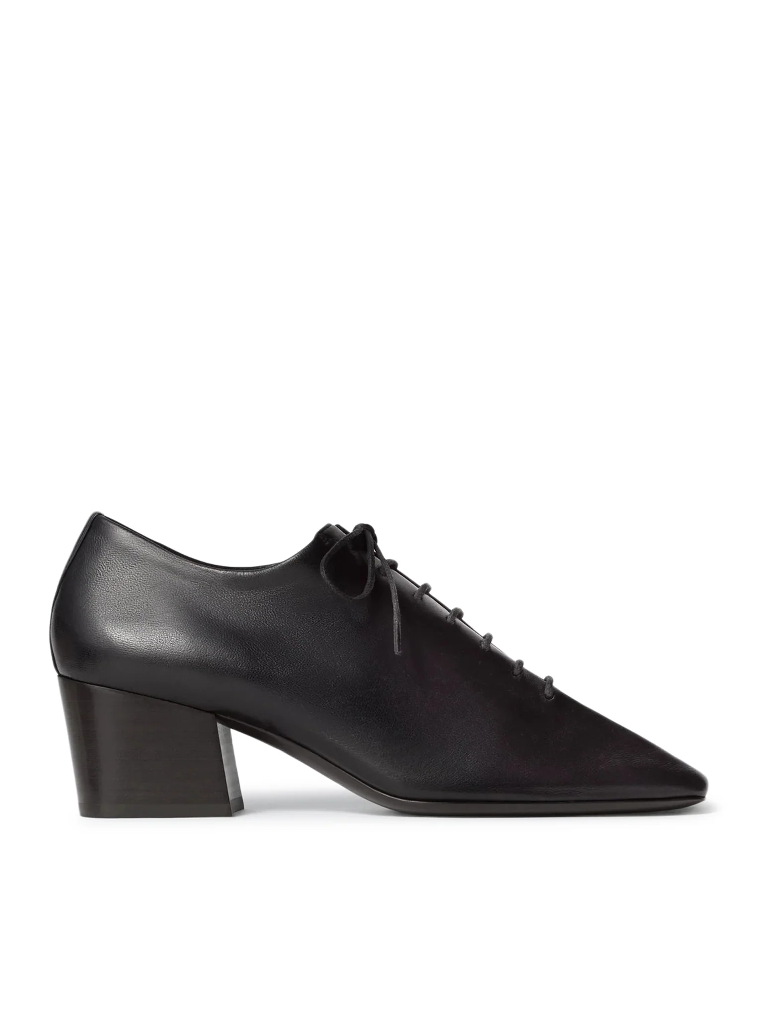 SOURIS CLASSIC DERBIES WITH 55MM HEEL IN LEATHER