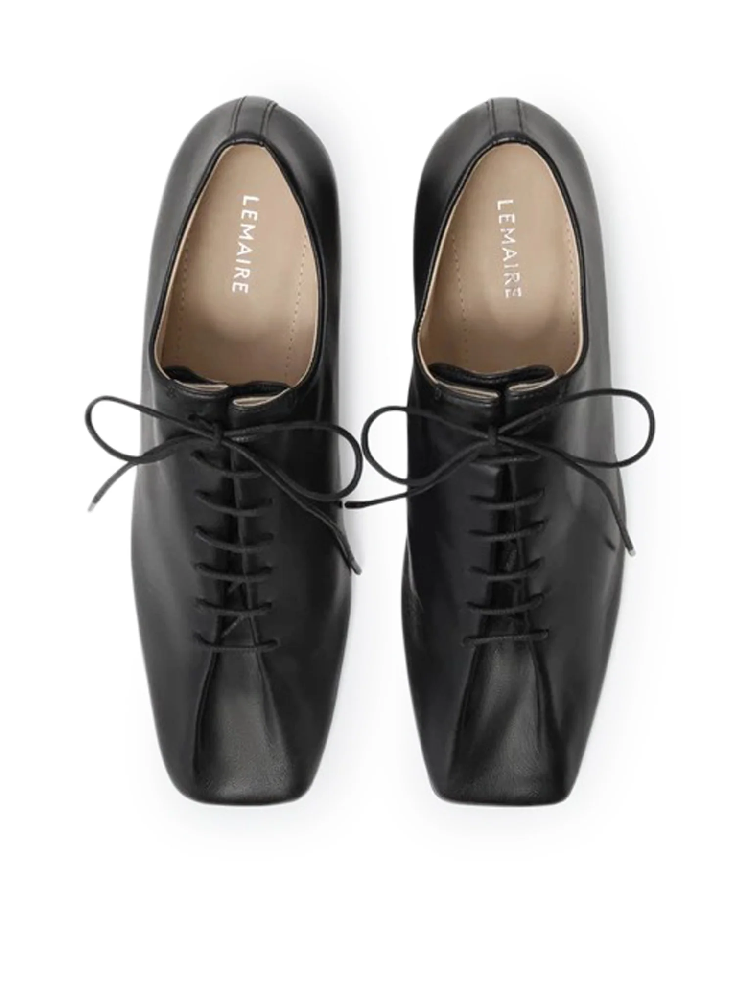 SOURIS CLASSIC DERBIES WITH 55MM HEEL IN LEATHER - Image 5