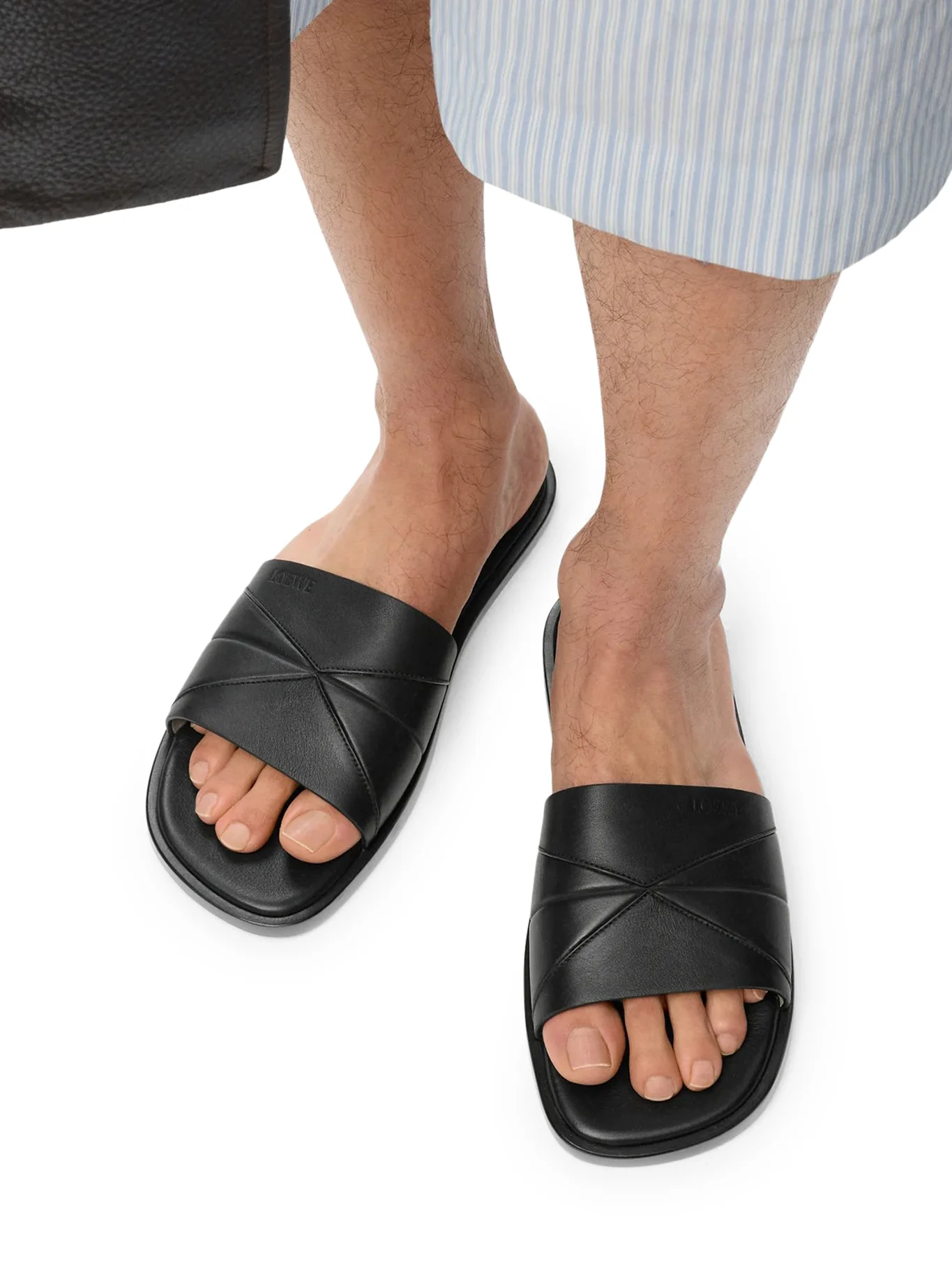 ORIGAMI SLIDES IN SOFT CALFSKIN - Image 2