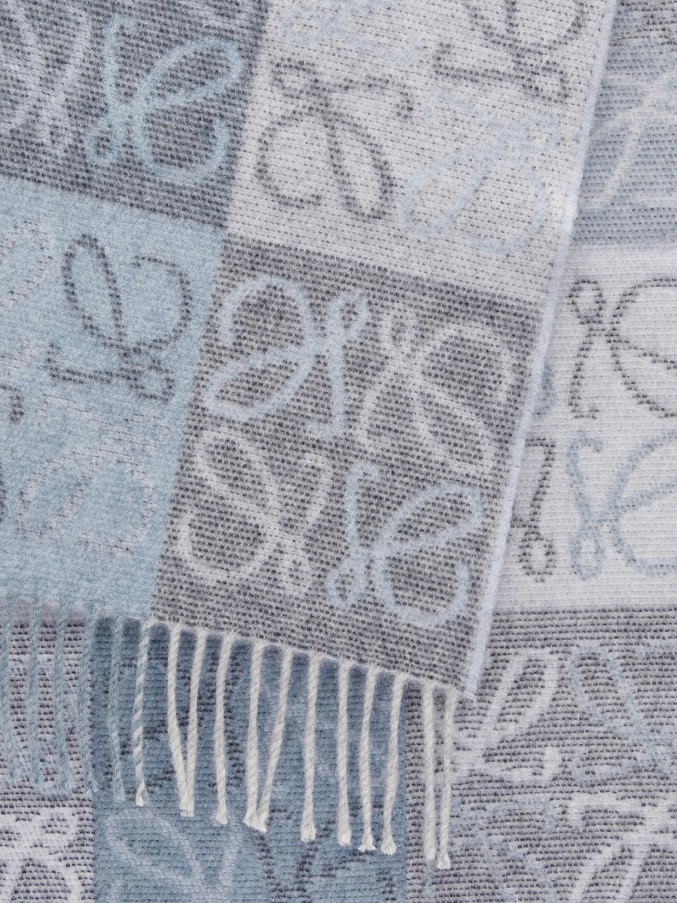WOOL AND CASHMERE SCARF - Image 4