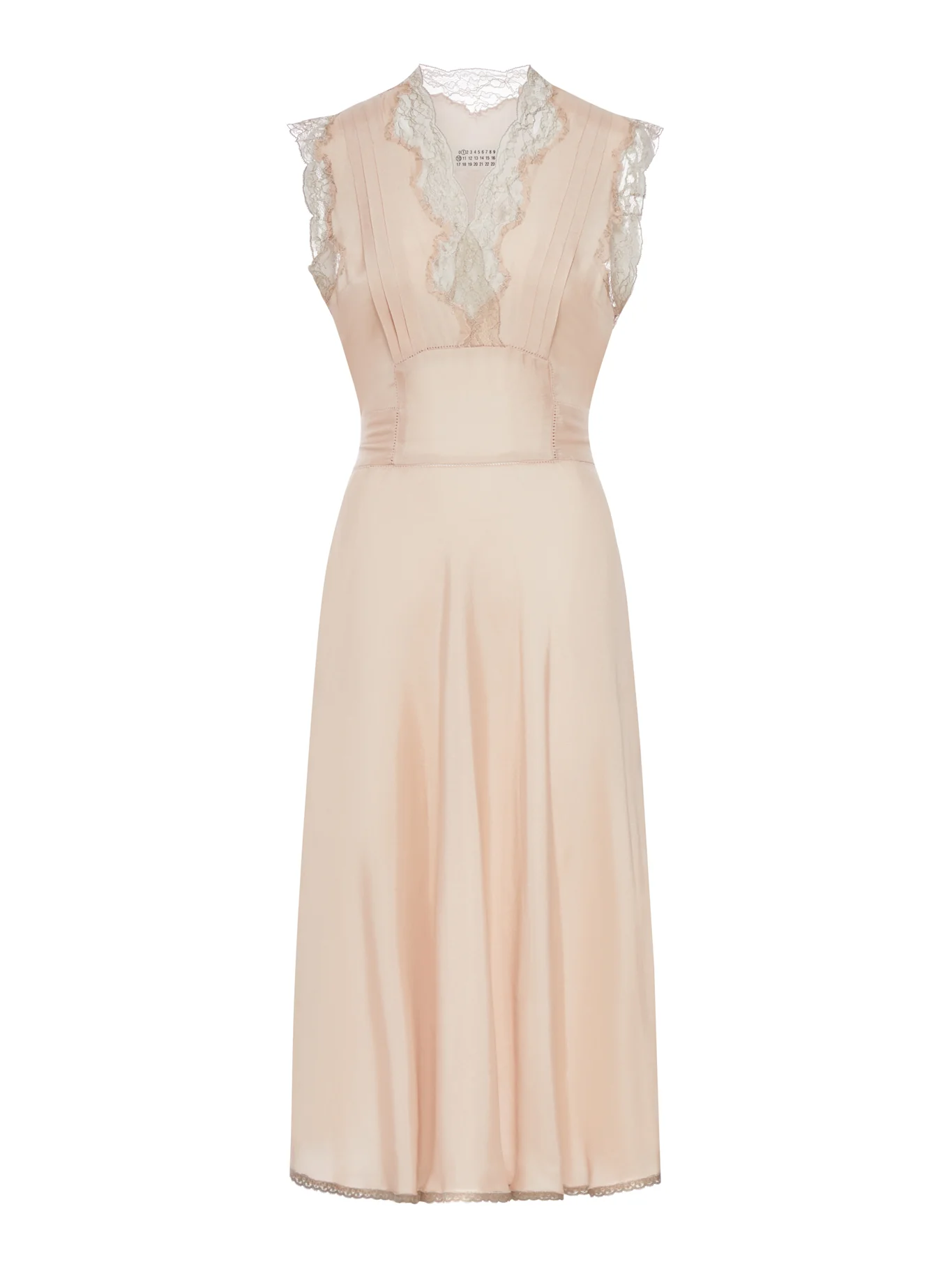 SILK MIDI DRESS
