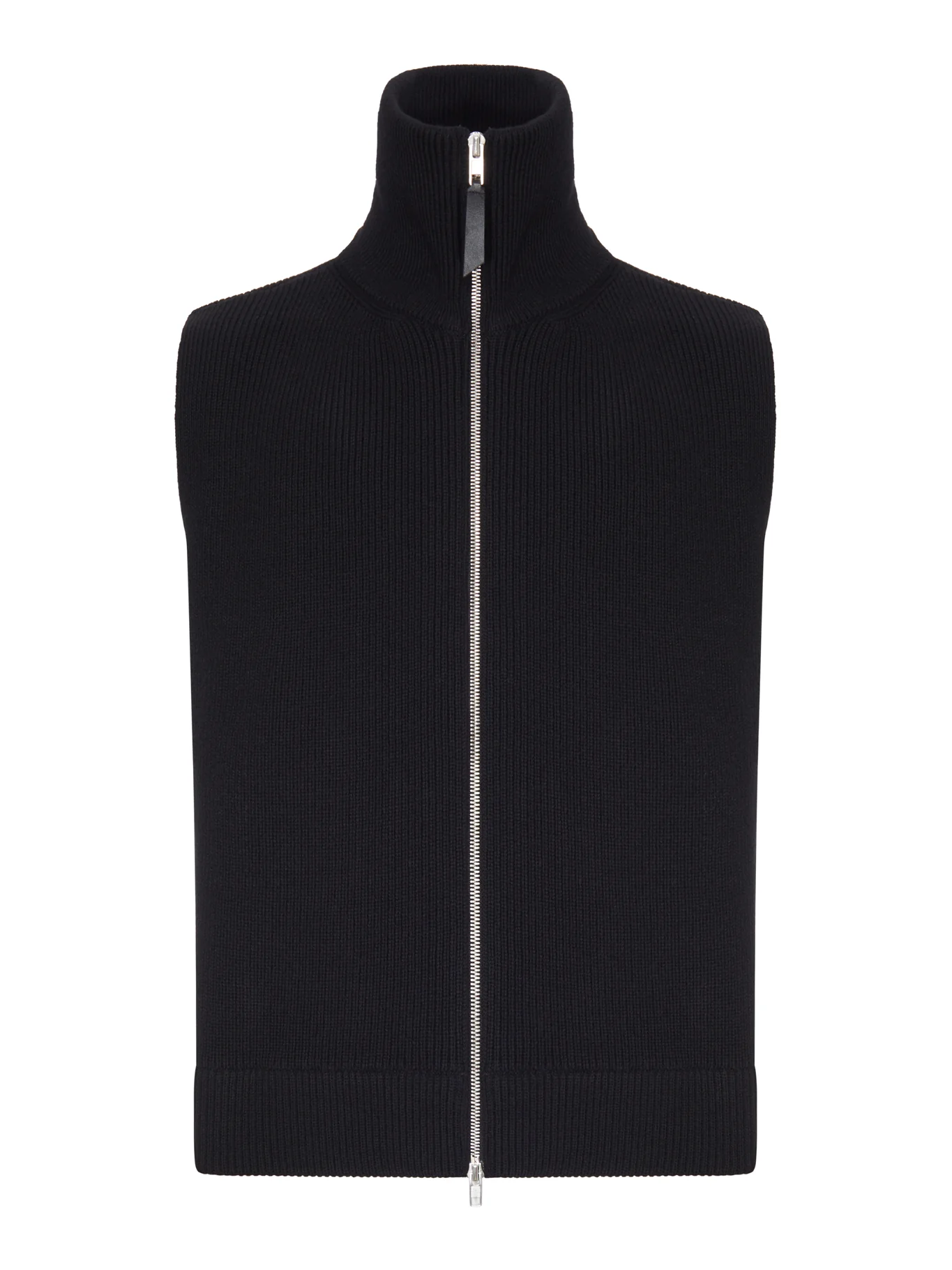 ZIP KNIT GILET