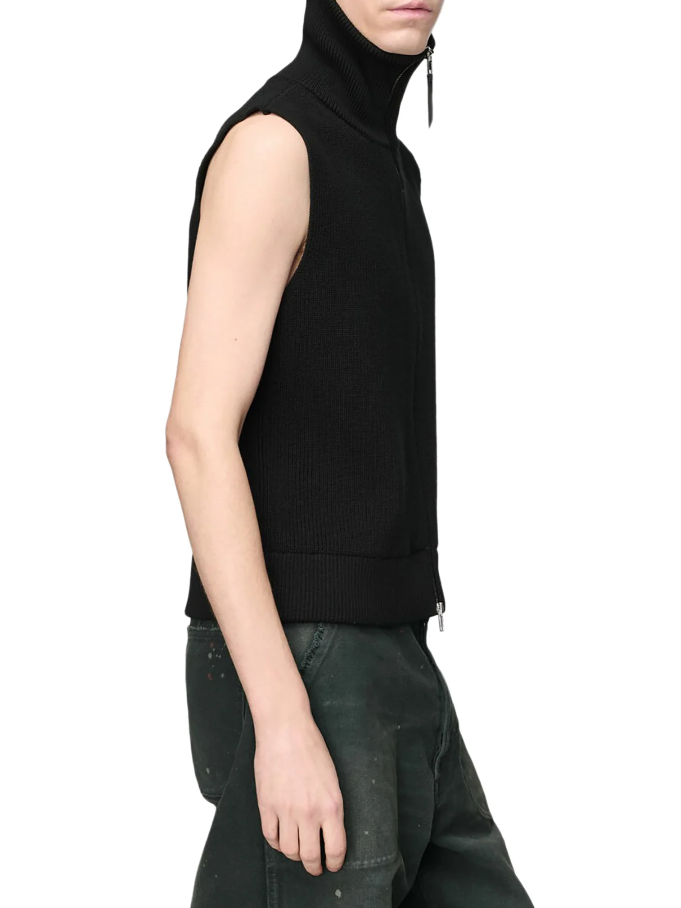 ZIP KNIT GILET - Image 4