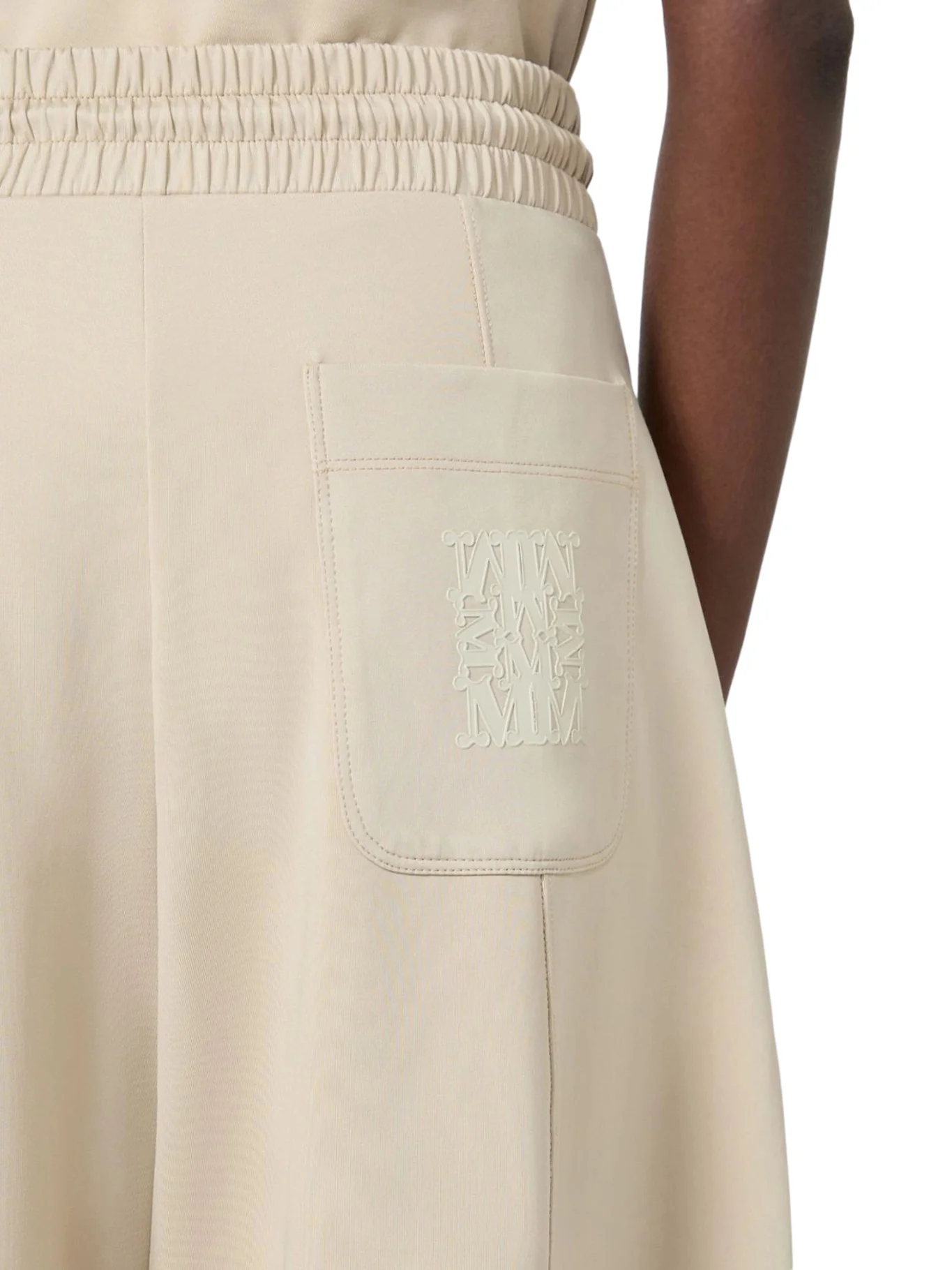 BARREL LEG PANTS IN TECHNICAL COTTON JERSEY - Image 5