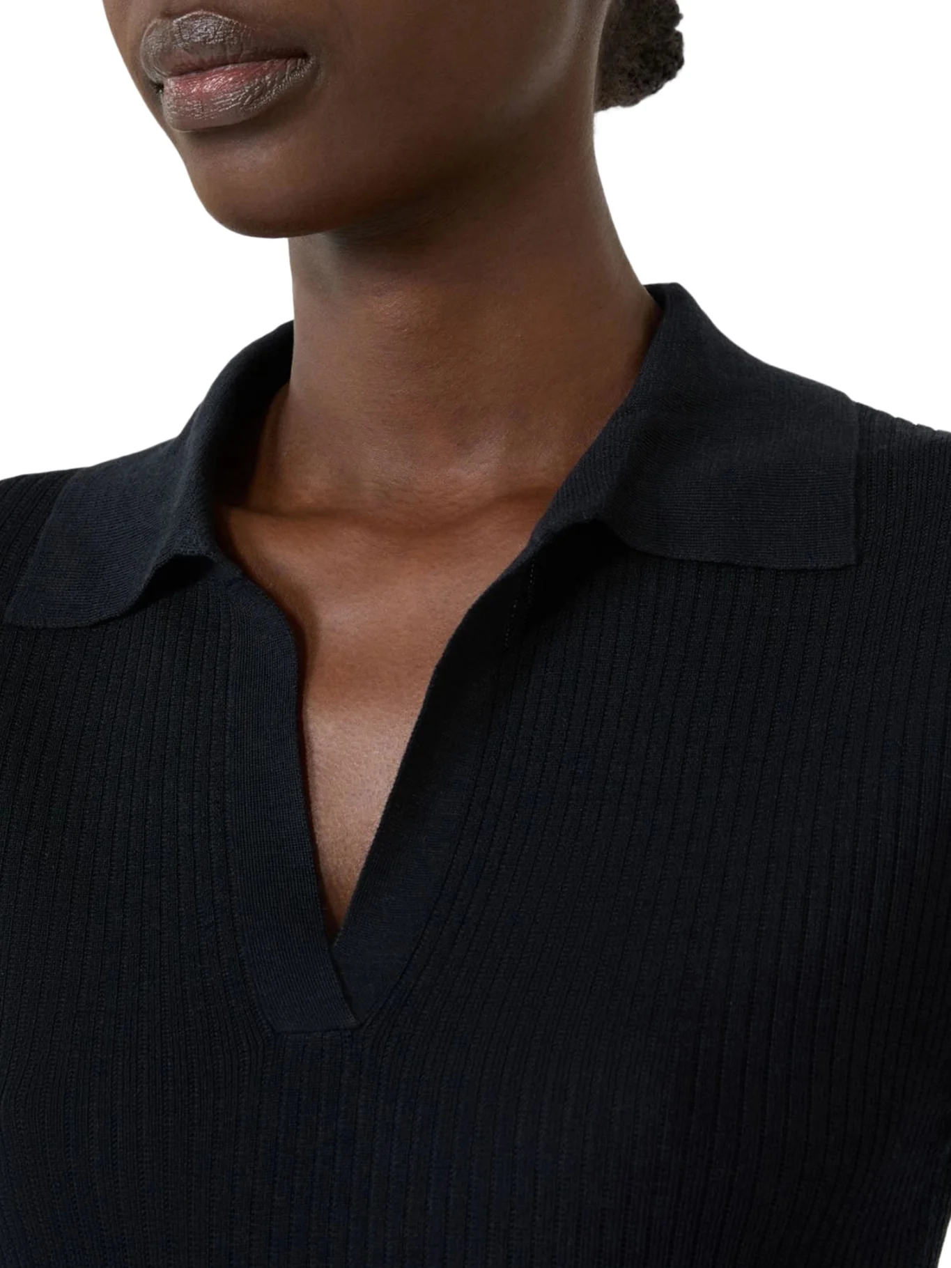 CASHMERE AND SILK POLO SWEATER - Image 5