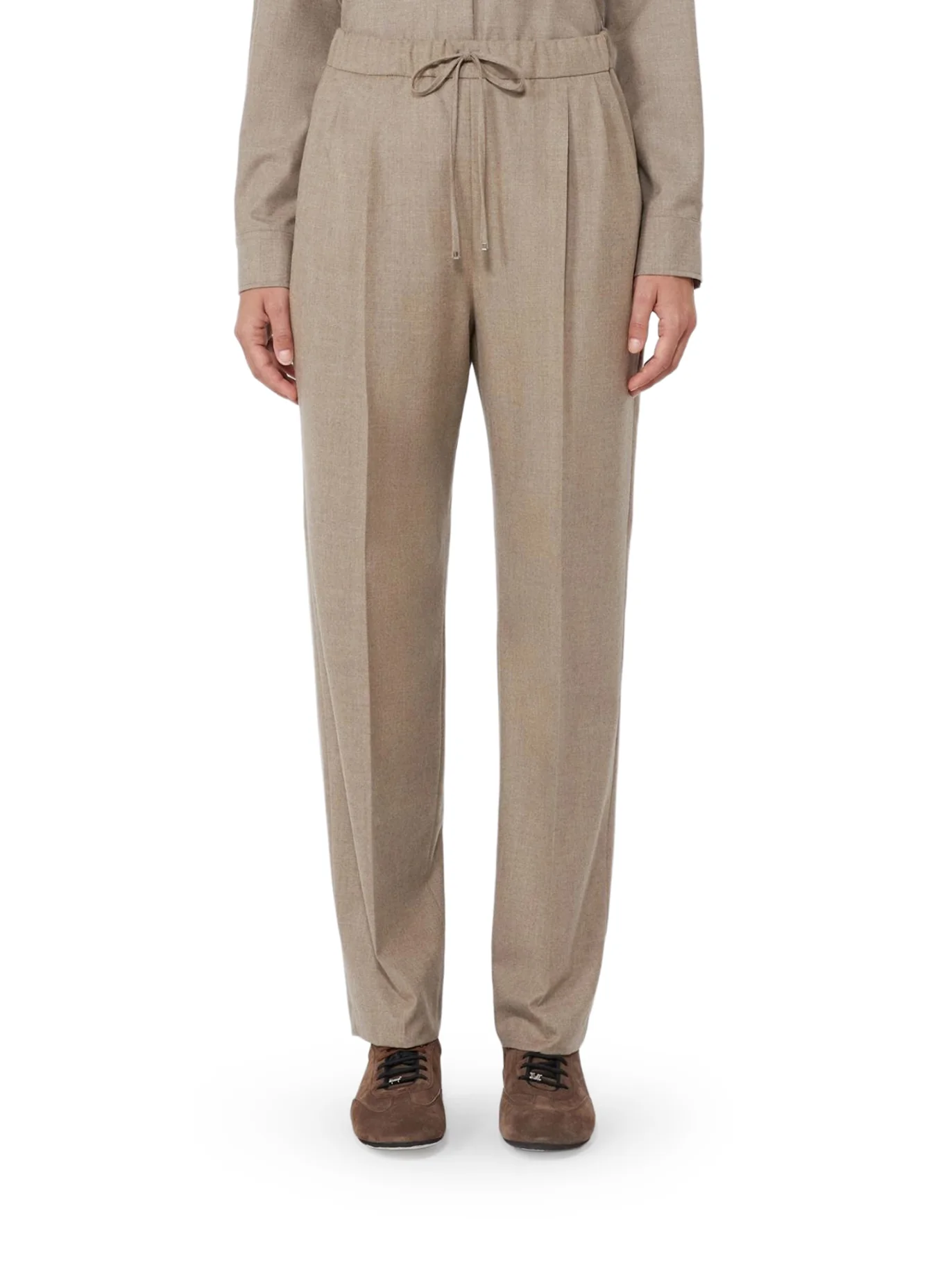CASHMERE FOULÉ PANTS - Image 3