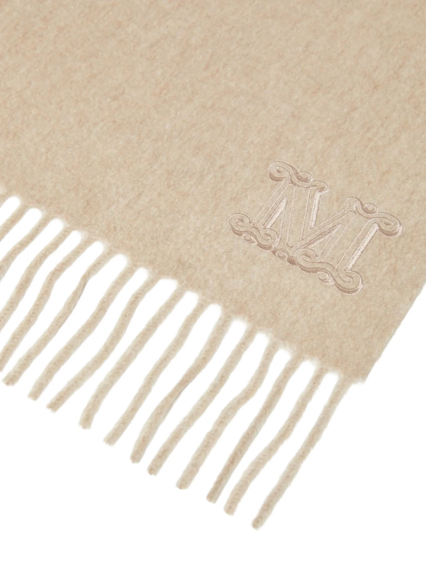 CASHMERE STOLE WITH MONOGRAM EMBROIDERY - Image 3