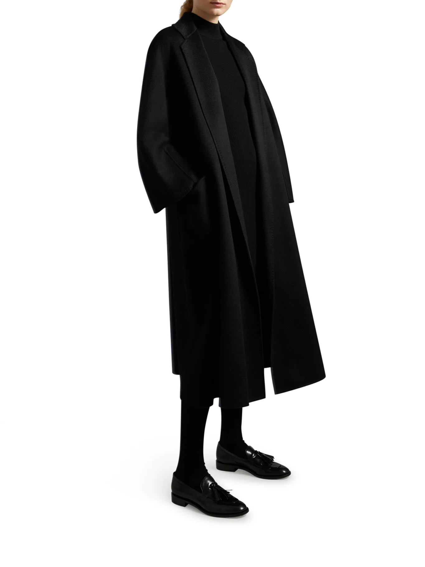 LUDMILLA WOOL COAT WITH WAIST BELT - Image 4