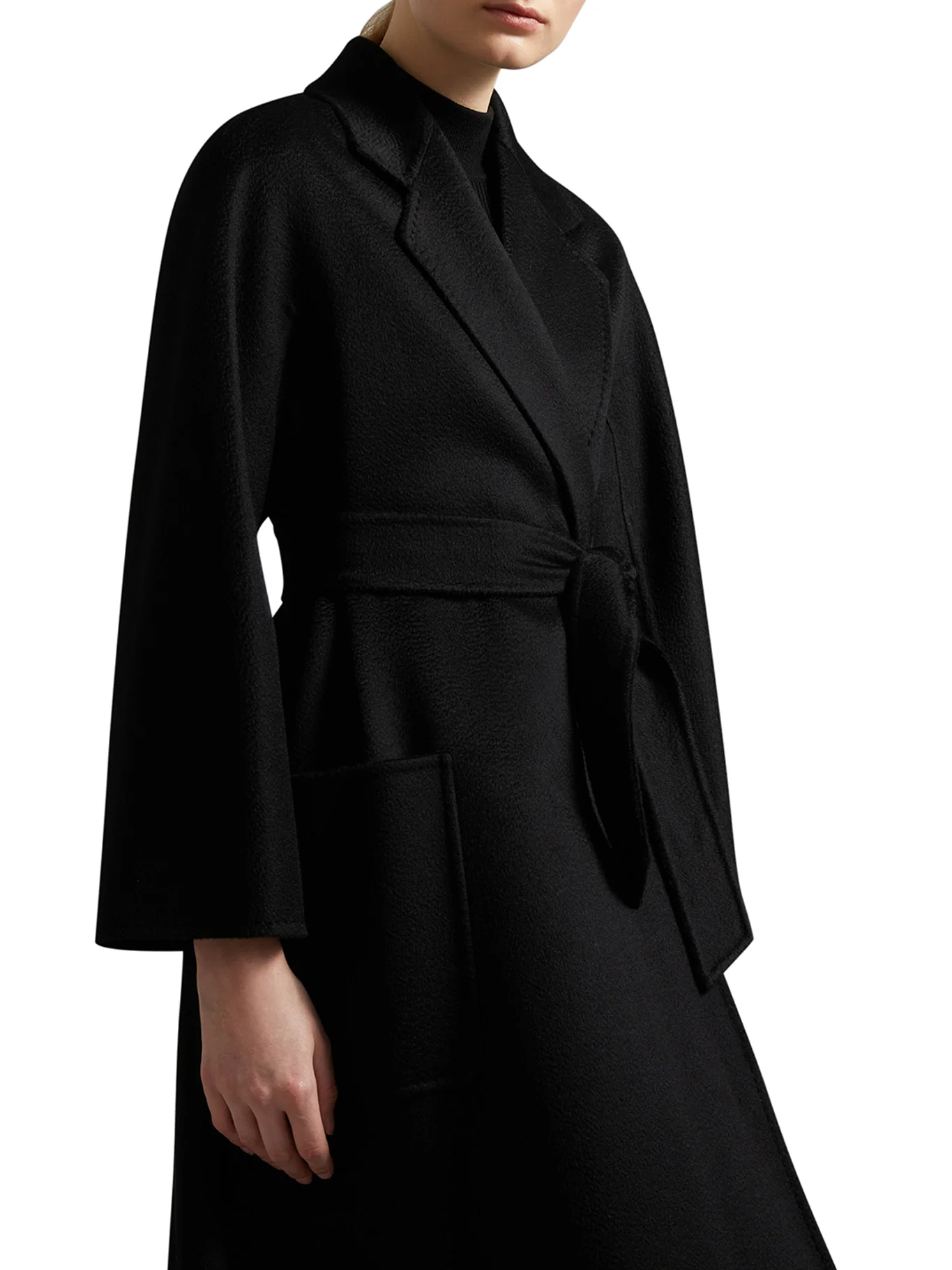 LUDMILLA WOOL COAT WITH WAIST BELT - Image 5