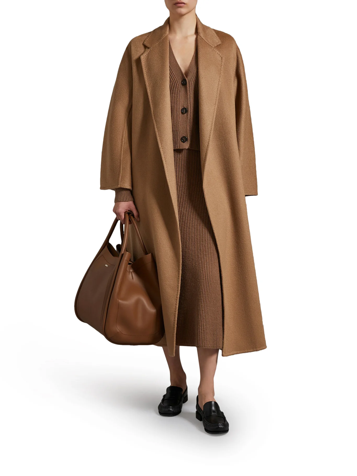 LUDMILLA WOOL COAT WITH WAIST BELT - Image 2