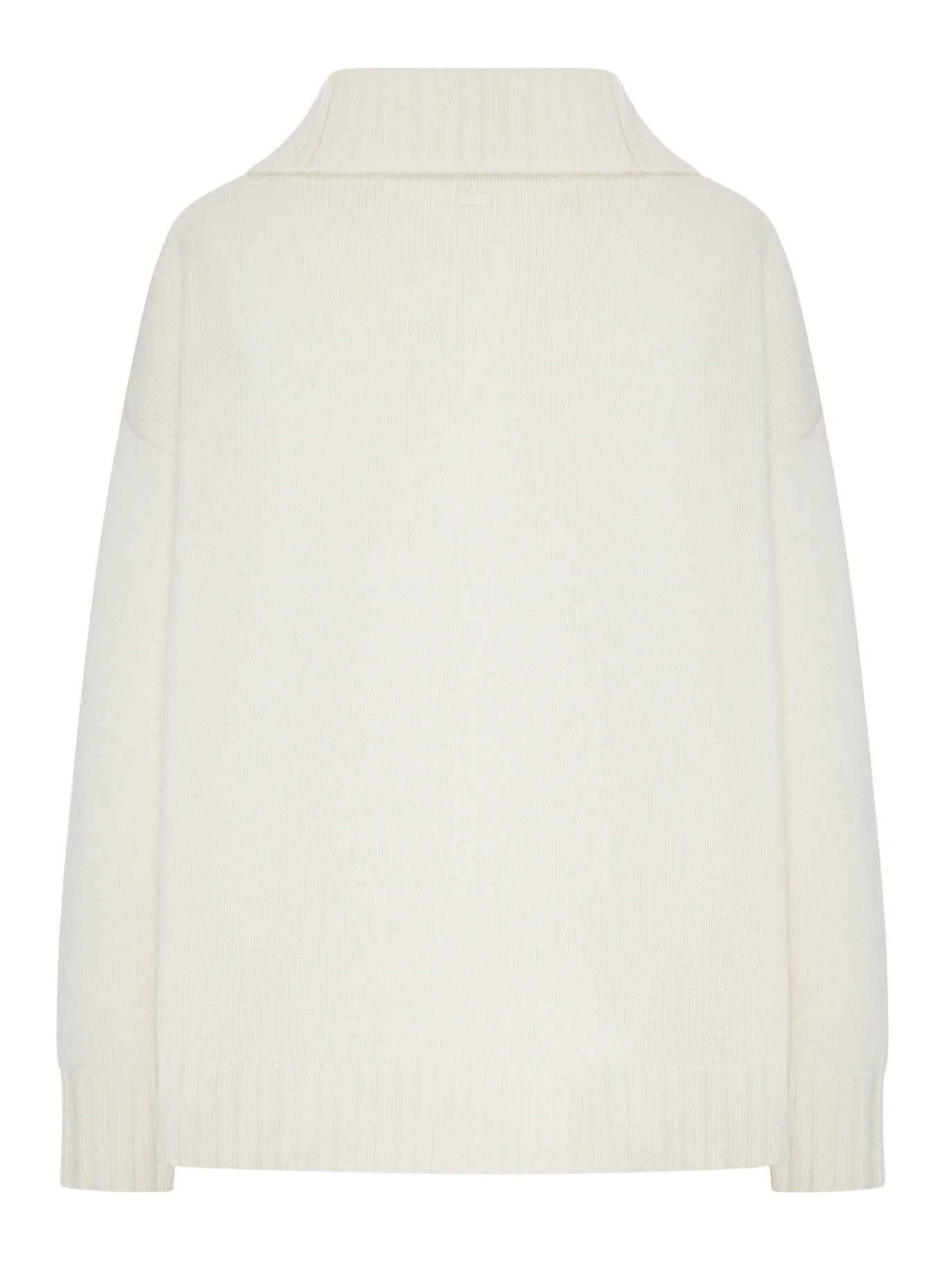 OVERSIZED WOOL SWEATER WITH WIDE COLLAR - Image 2