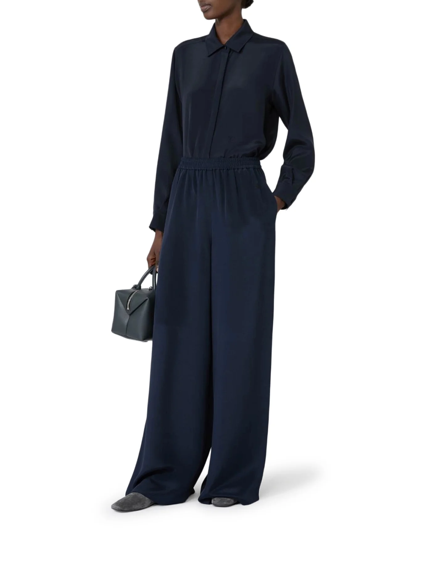 SILK CRÊPE DE CHINE SHIRT - Image 2
