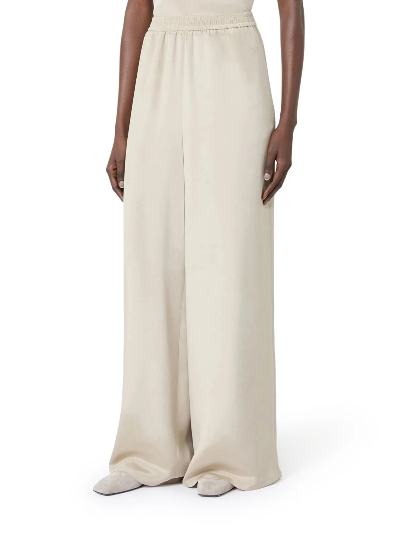 SOFT TROUSERS IN HEAVY SILK - Image 3
