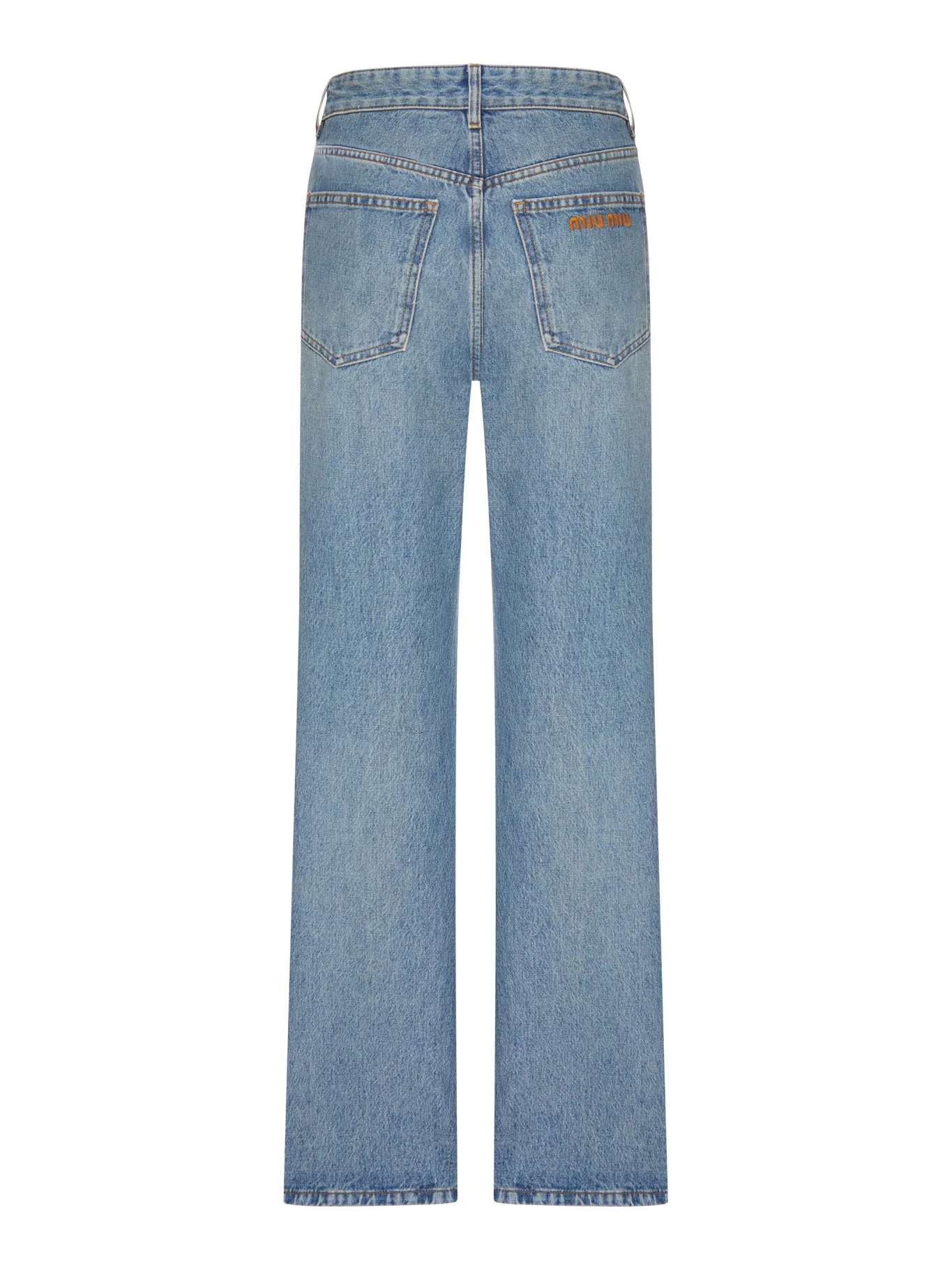 FIVE POCKET STRAIGHT LEG JEANS - Image 2