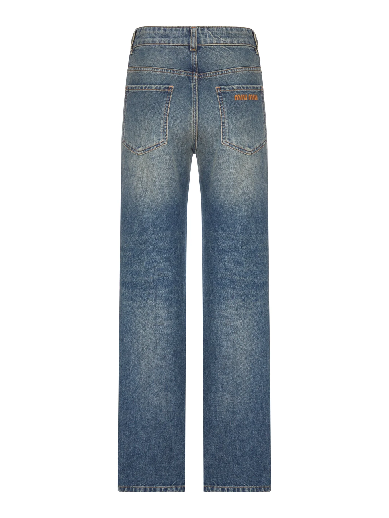 FIVE POCKET STRAIGHT LEG JEANS - Image 2