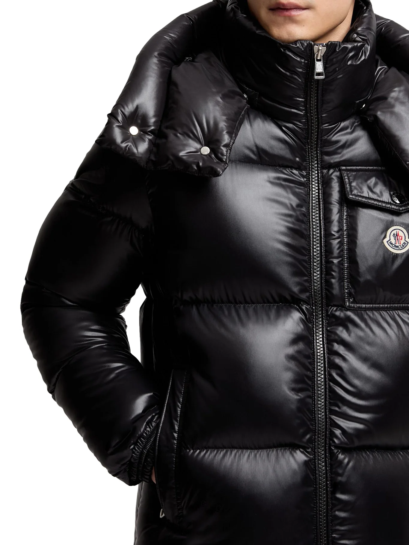 MONTBELIARD SHORT DOWN JACKET WITH HOOD - Image 7