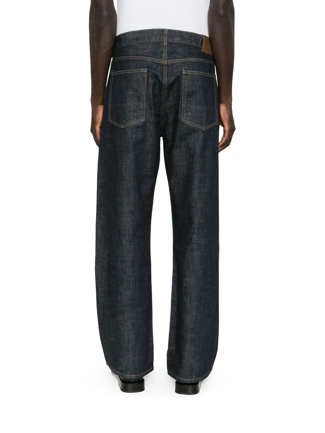 THIRD CUT JEANS IN COTTON DENIM - Image 4