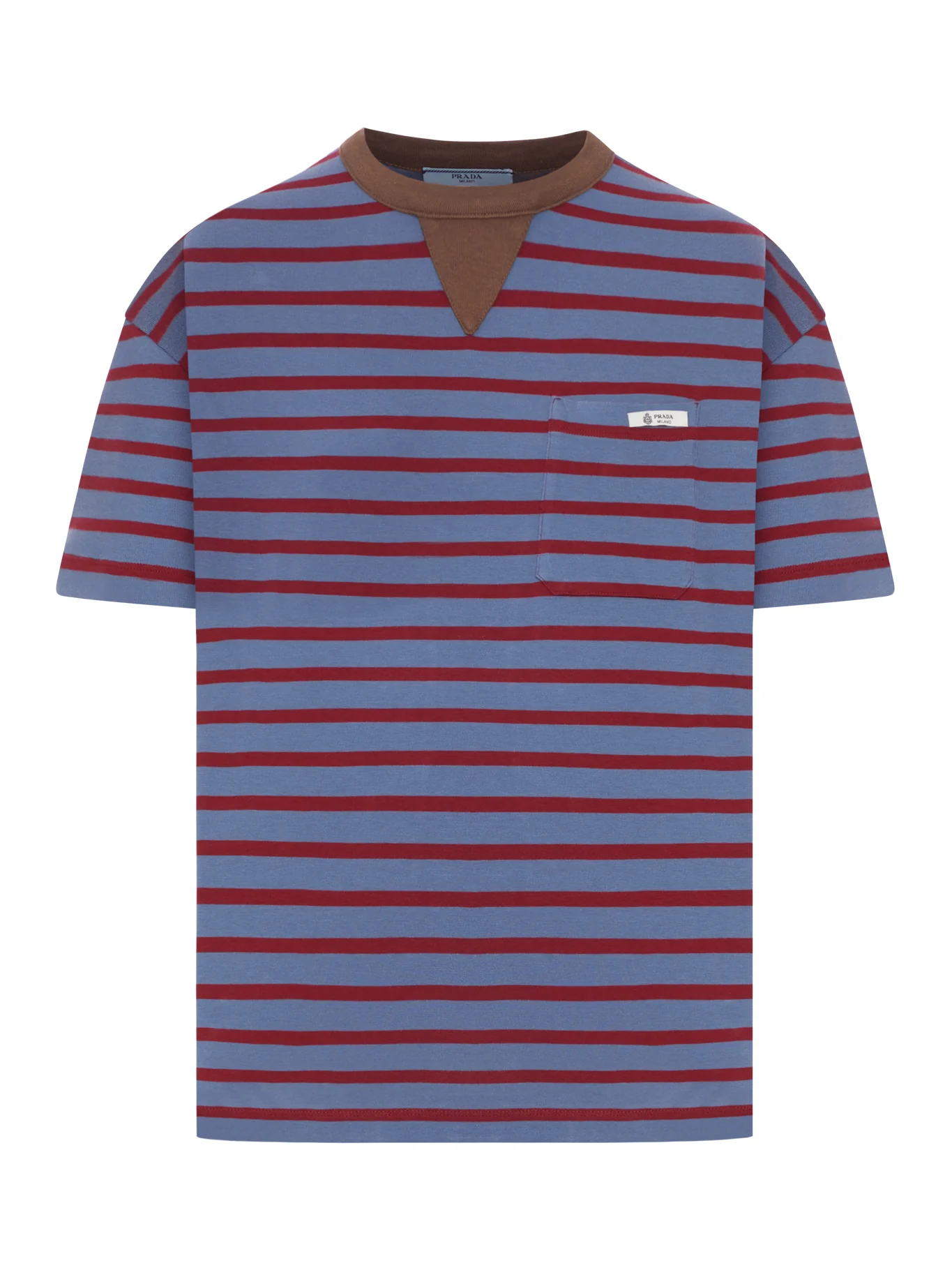 OVERSIZED T-SHIRT IN STRIPED JERSEY