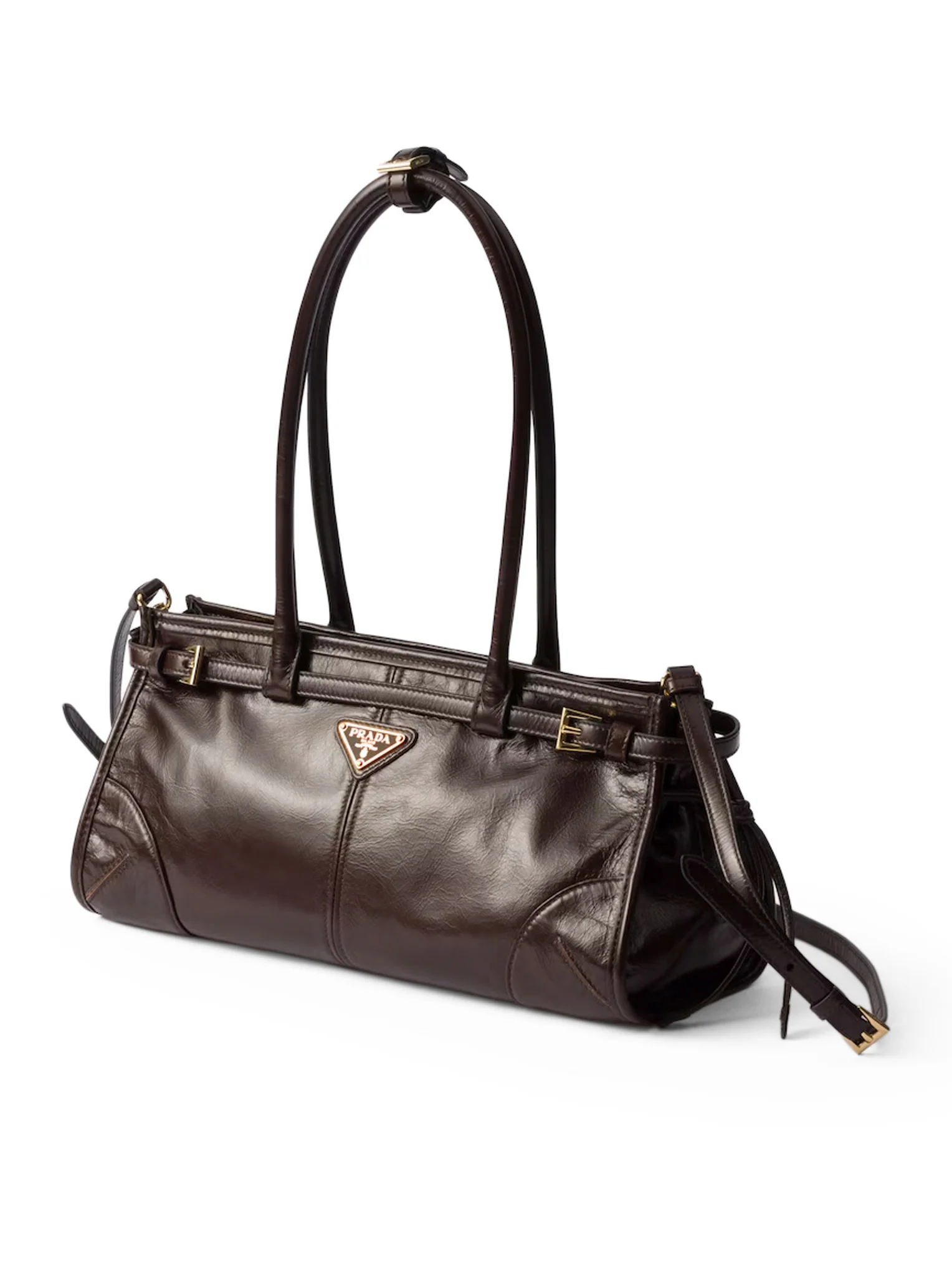 PRADA BONNIE MEDIUM LEATHER HANDBAG - Image 4