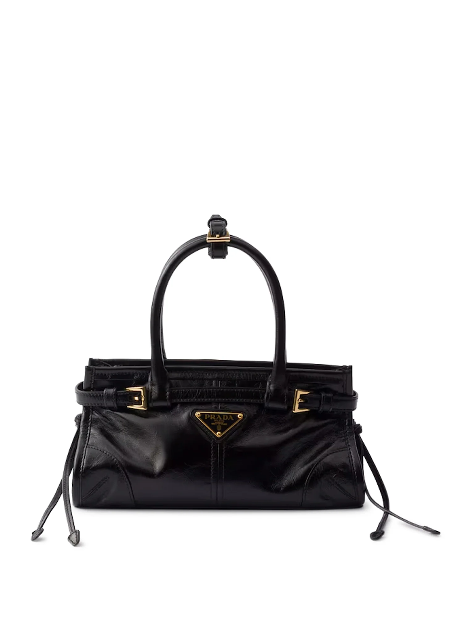 PRADA BONNIE MINI LEATHER HANDBAG