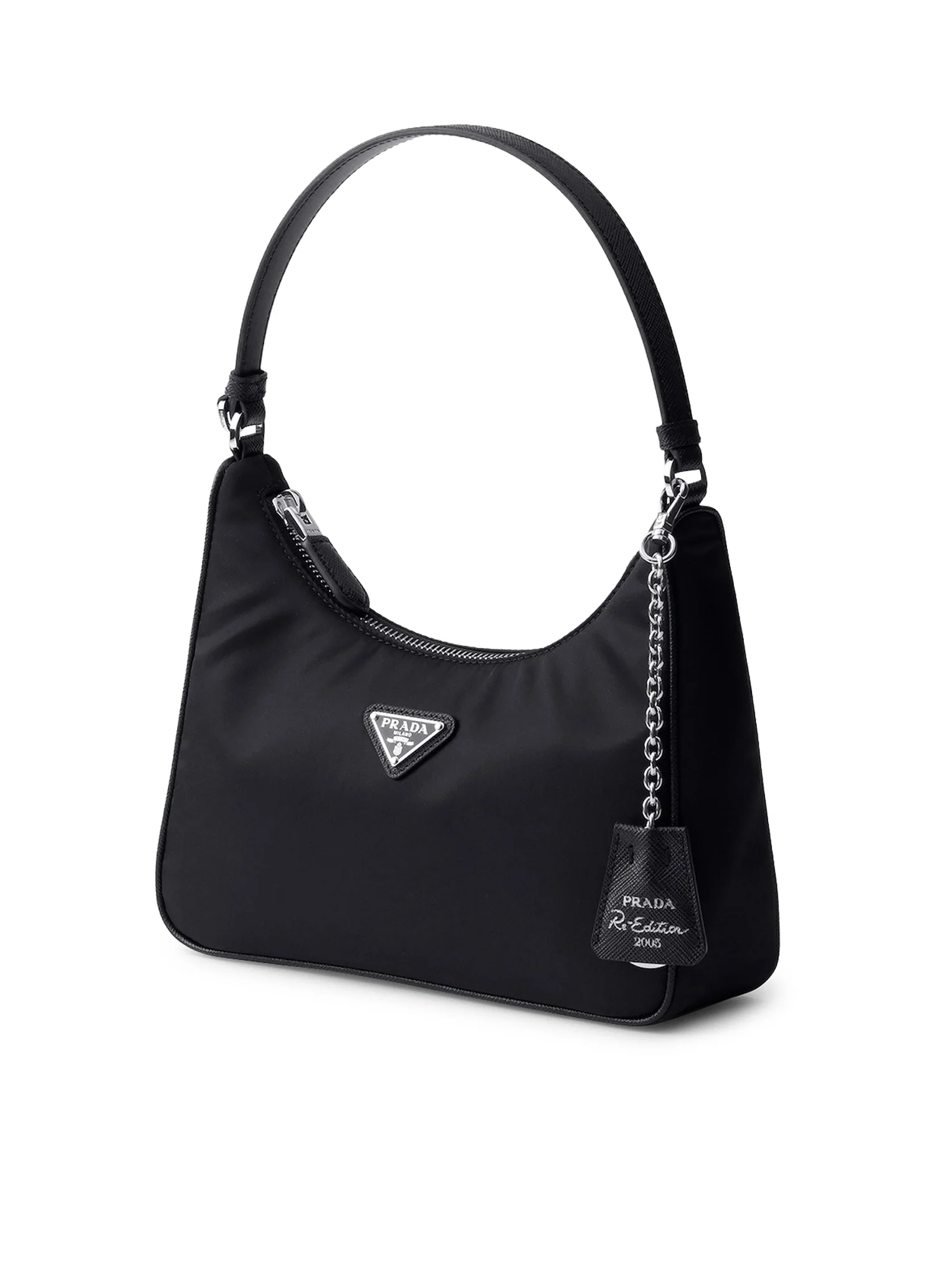 PRADA RE-EDITION 2005 MINI BAG IN RE-NYLON AND SAFFIANO - Image 3