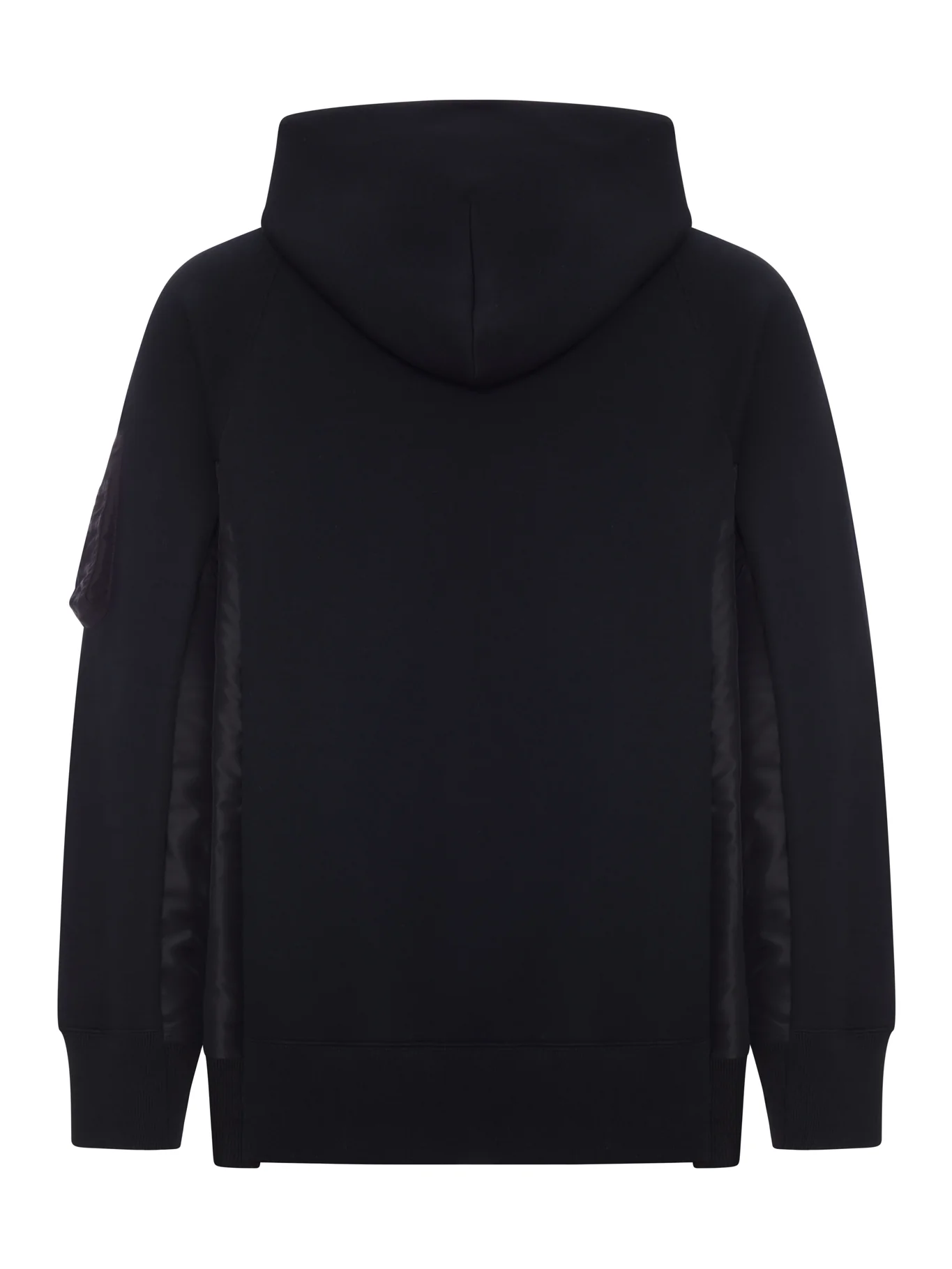 COTTON AND NYLON HOODIE - Image 2