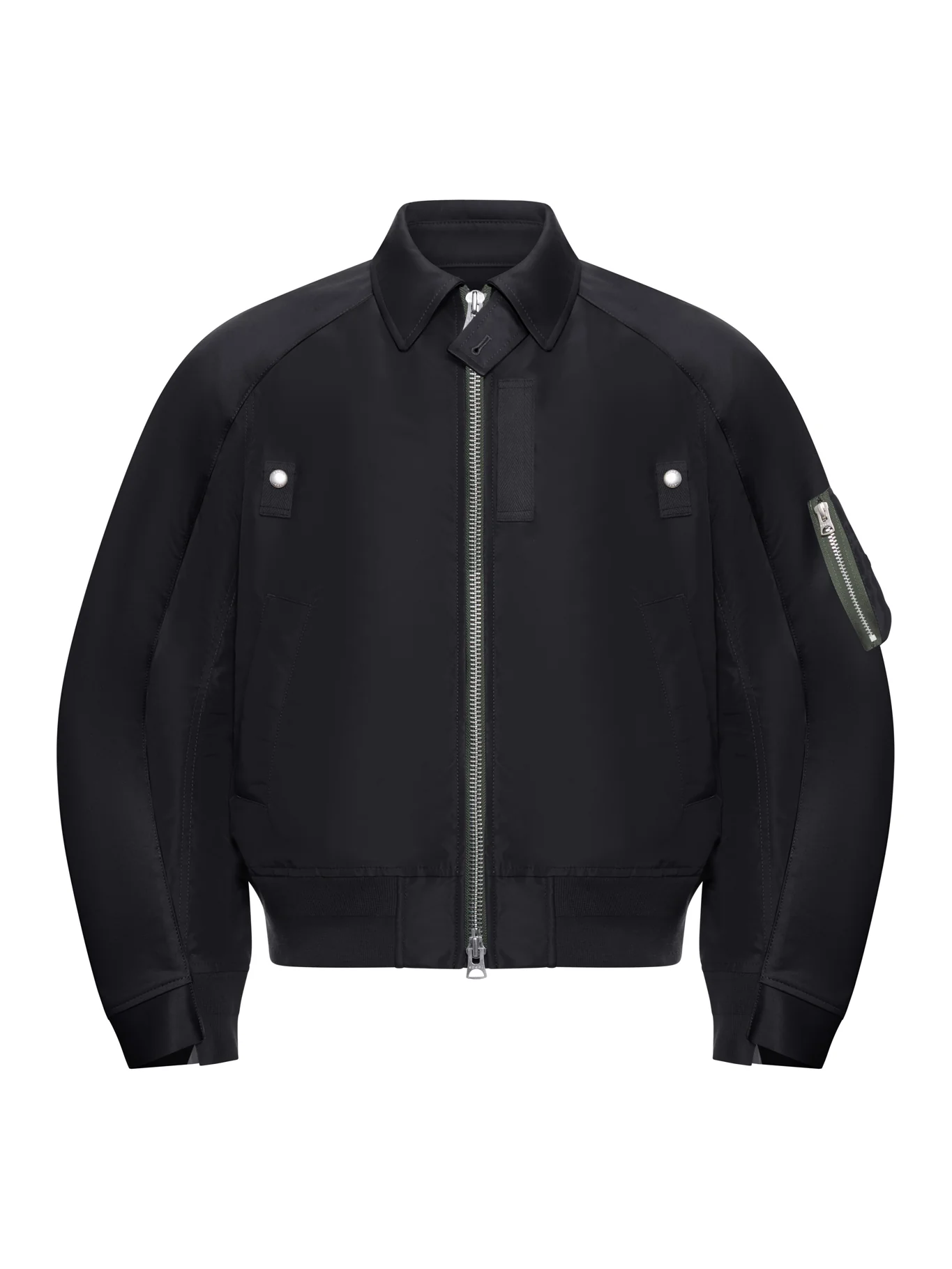 COTTON CHINO X NYLON TWILL BLOUSON
