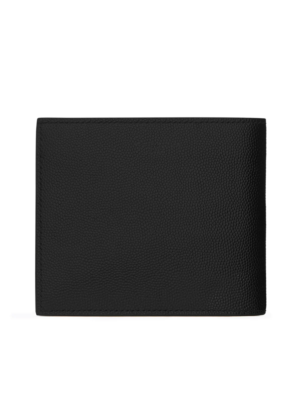 SAINT LAURENT PARIS EAST / WEST WALLET WITH PURSE BLACK TEXTURED LEATHER - Image 2